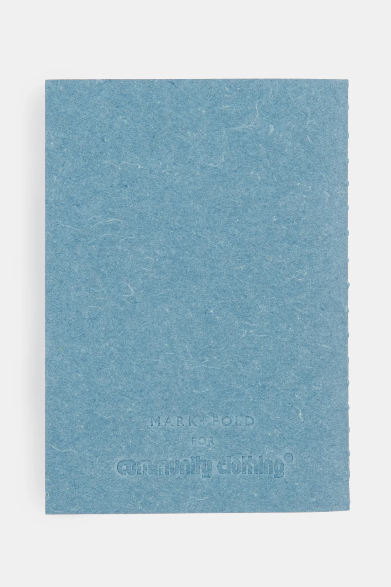 Mark+Fold For Community Clothing A6 Notebook - Blue - Image 4