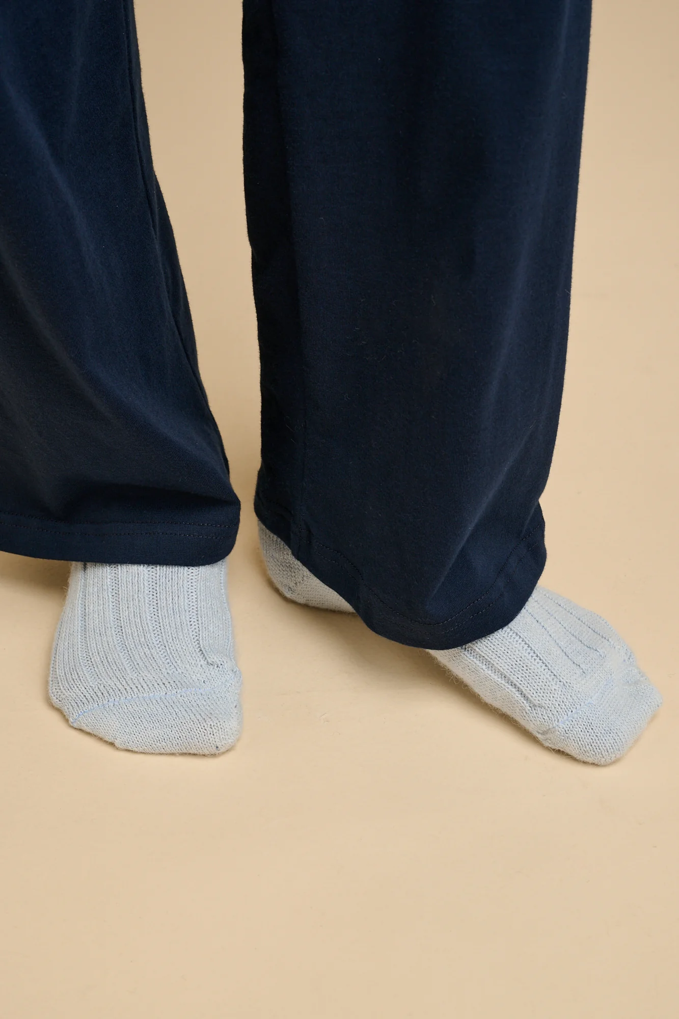Alpaca Bed Sock - Pale Blue
