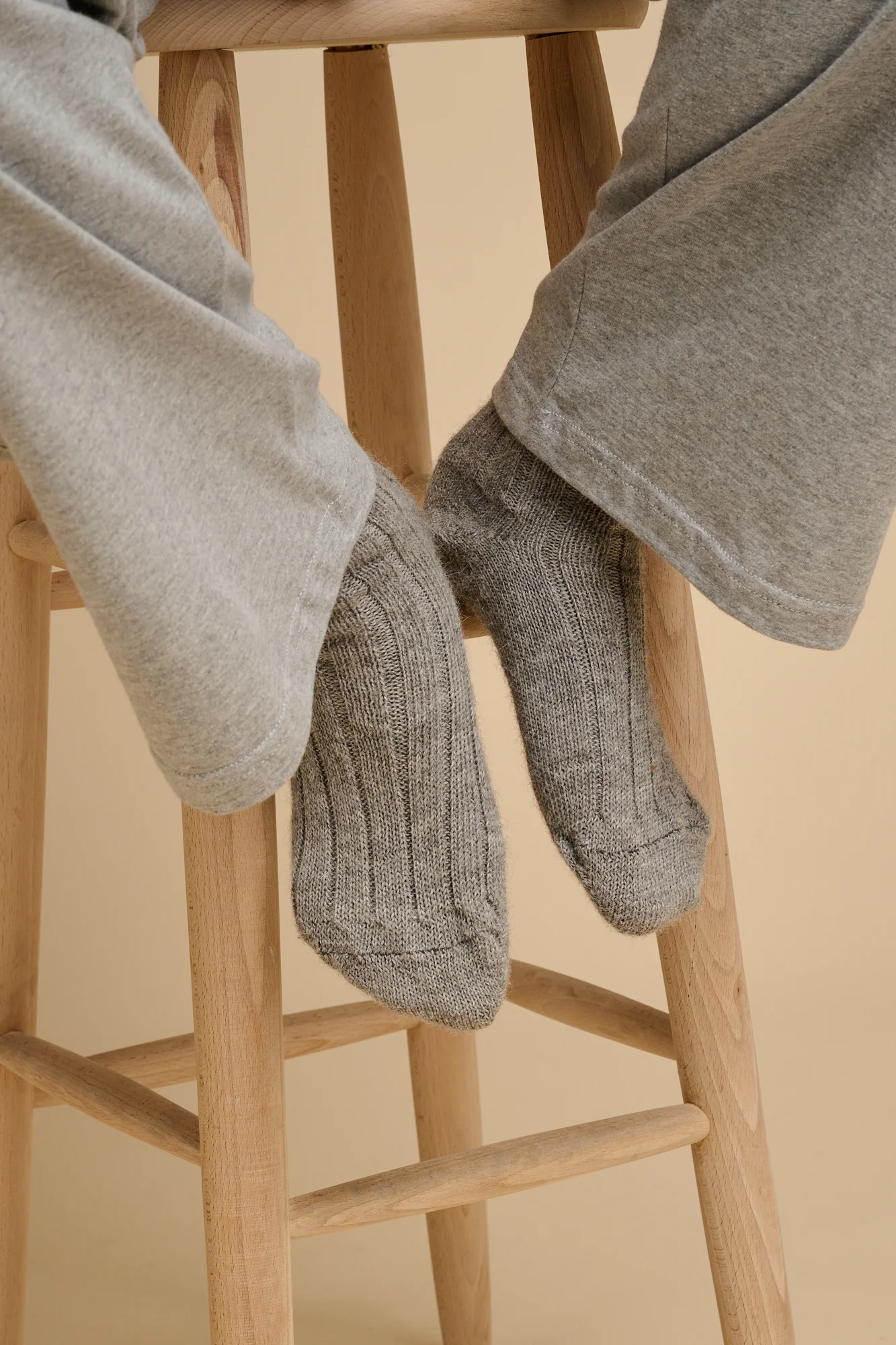 Alpaca Bed Sock - Grey - Image 2