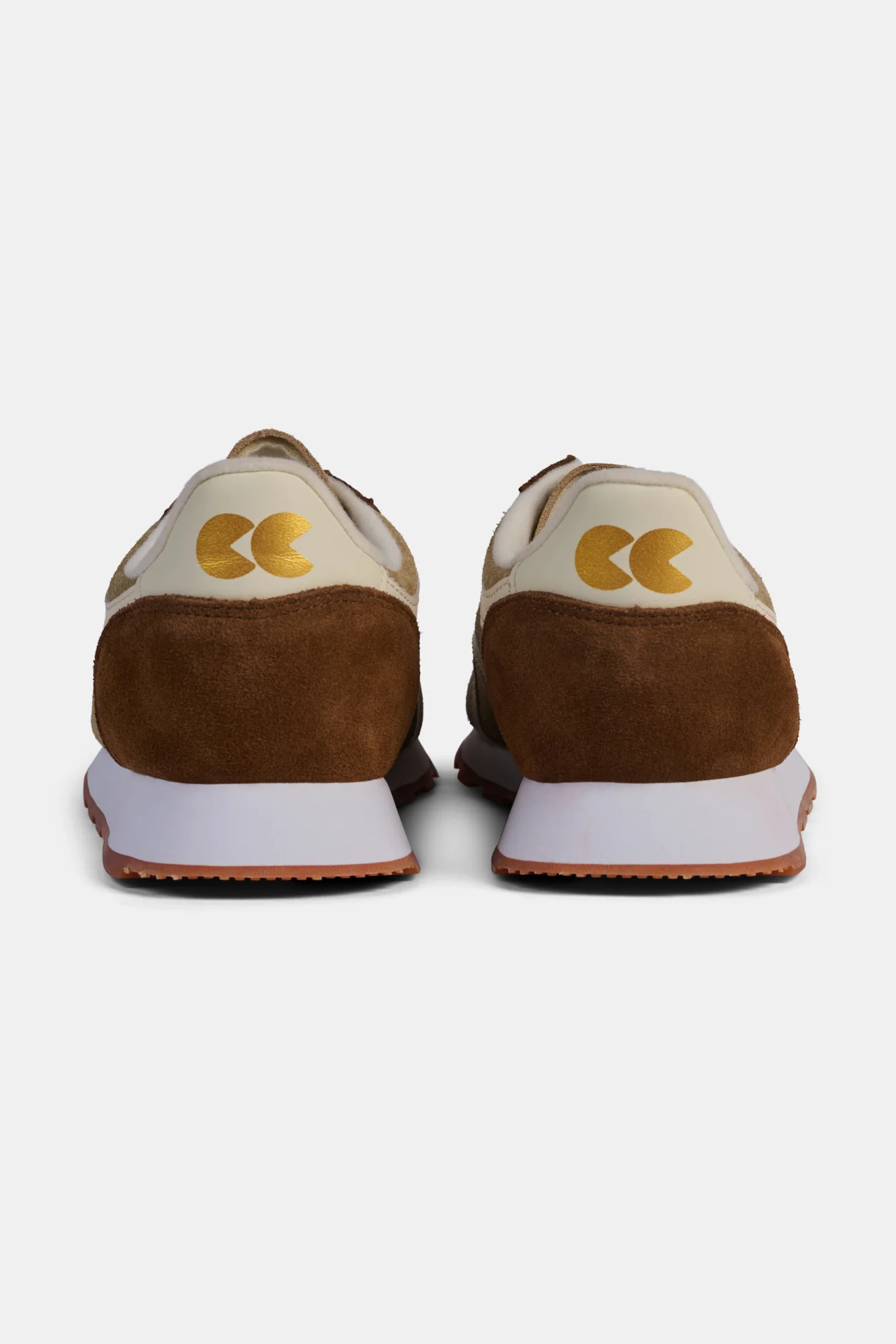 Catlow Trainer - Brown/Off White - Image 3