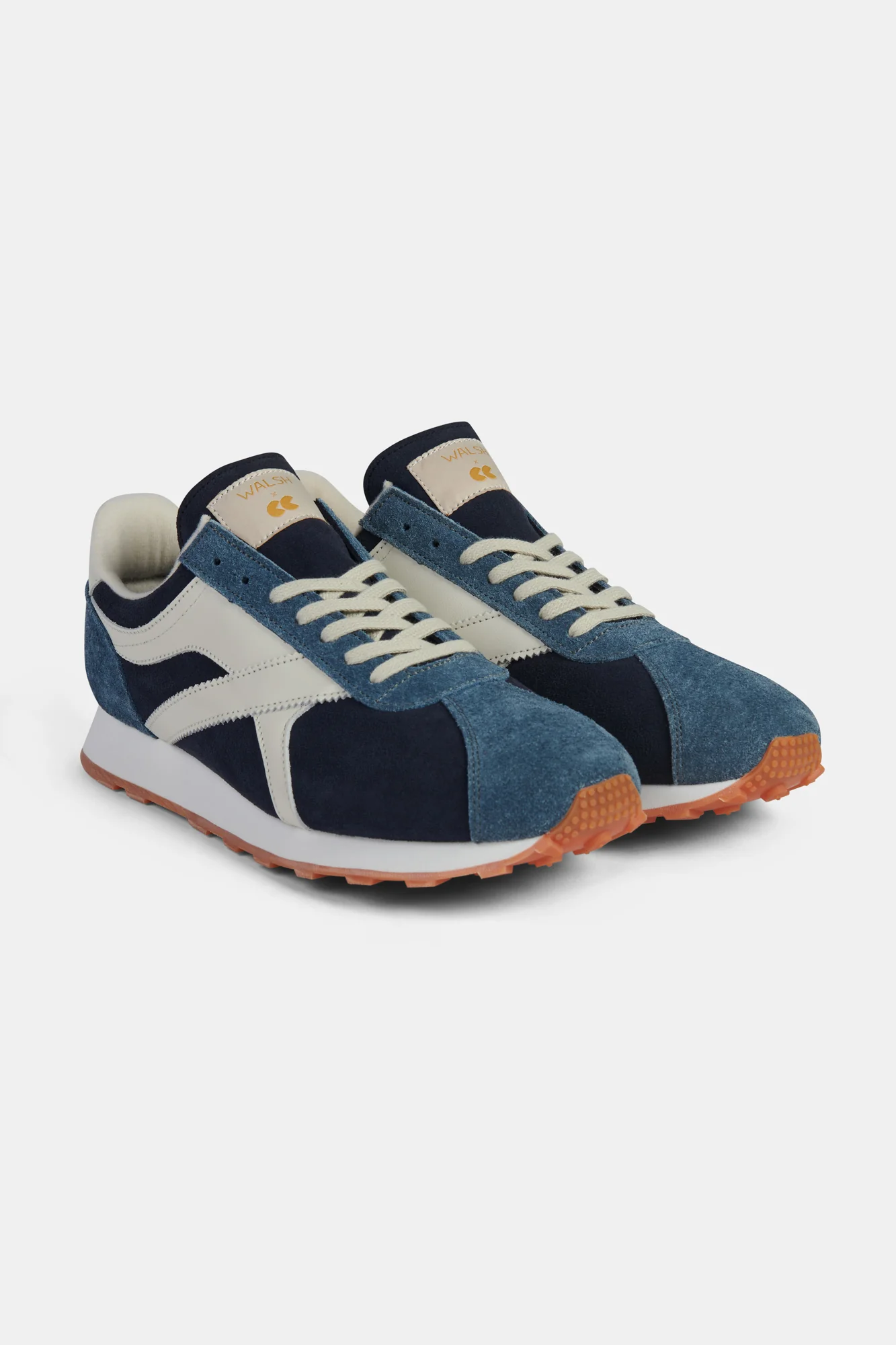 Catlow Trainer - Navy/Off White