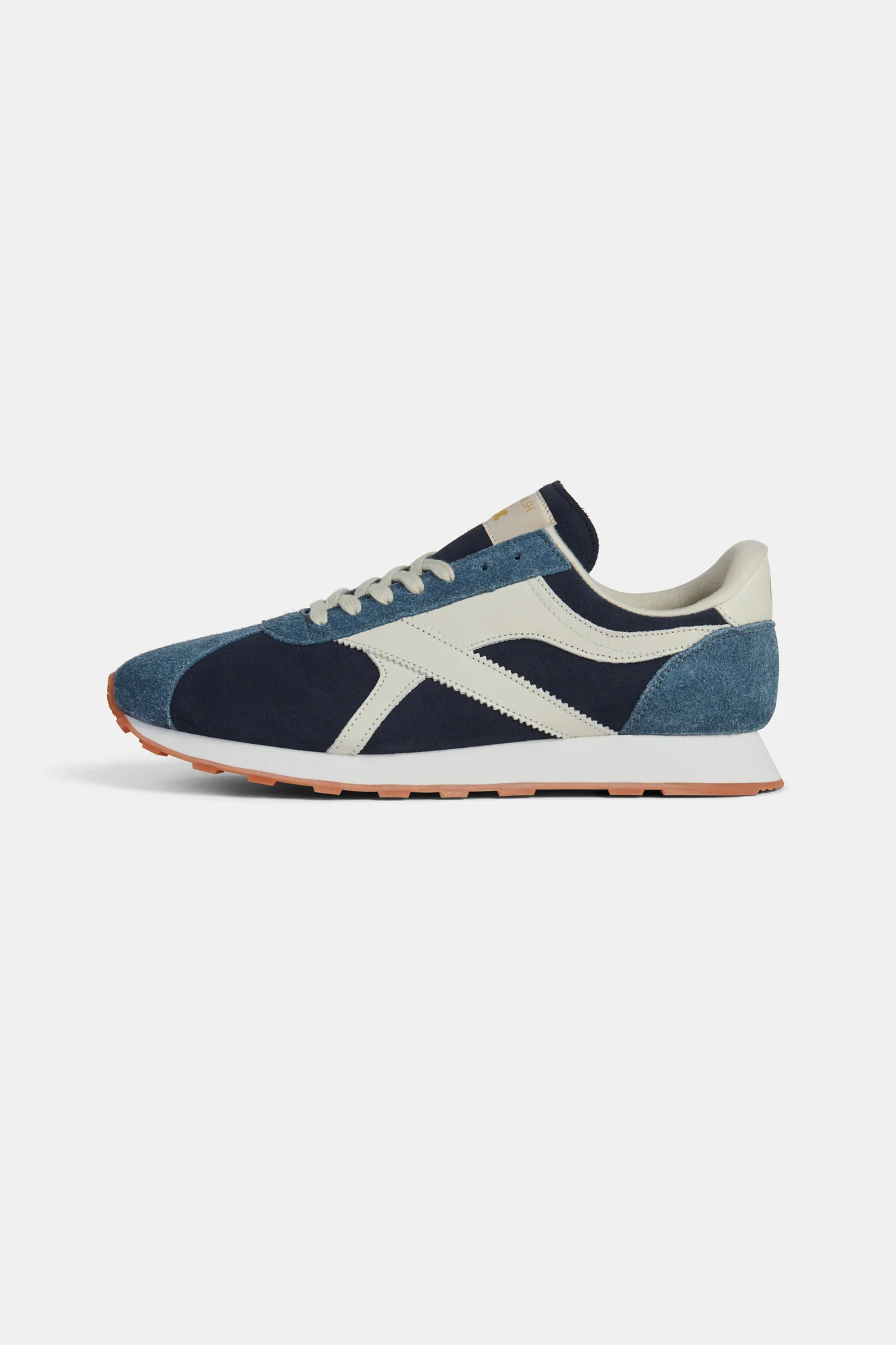 Catlow Trainer - Navy/Off White - Image 2