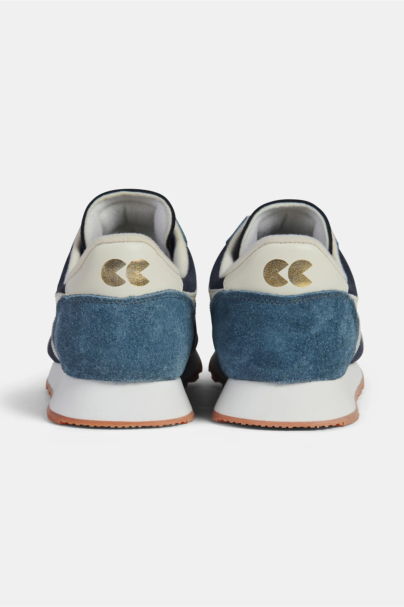 Catlow Trainer - Navy/Off White - Image 4
