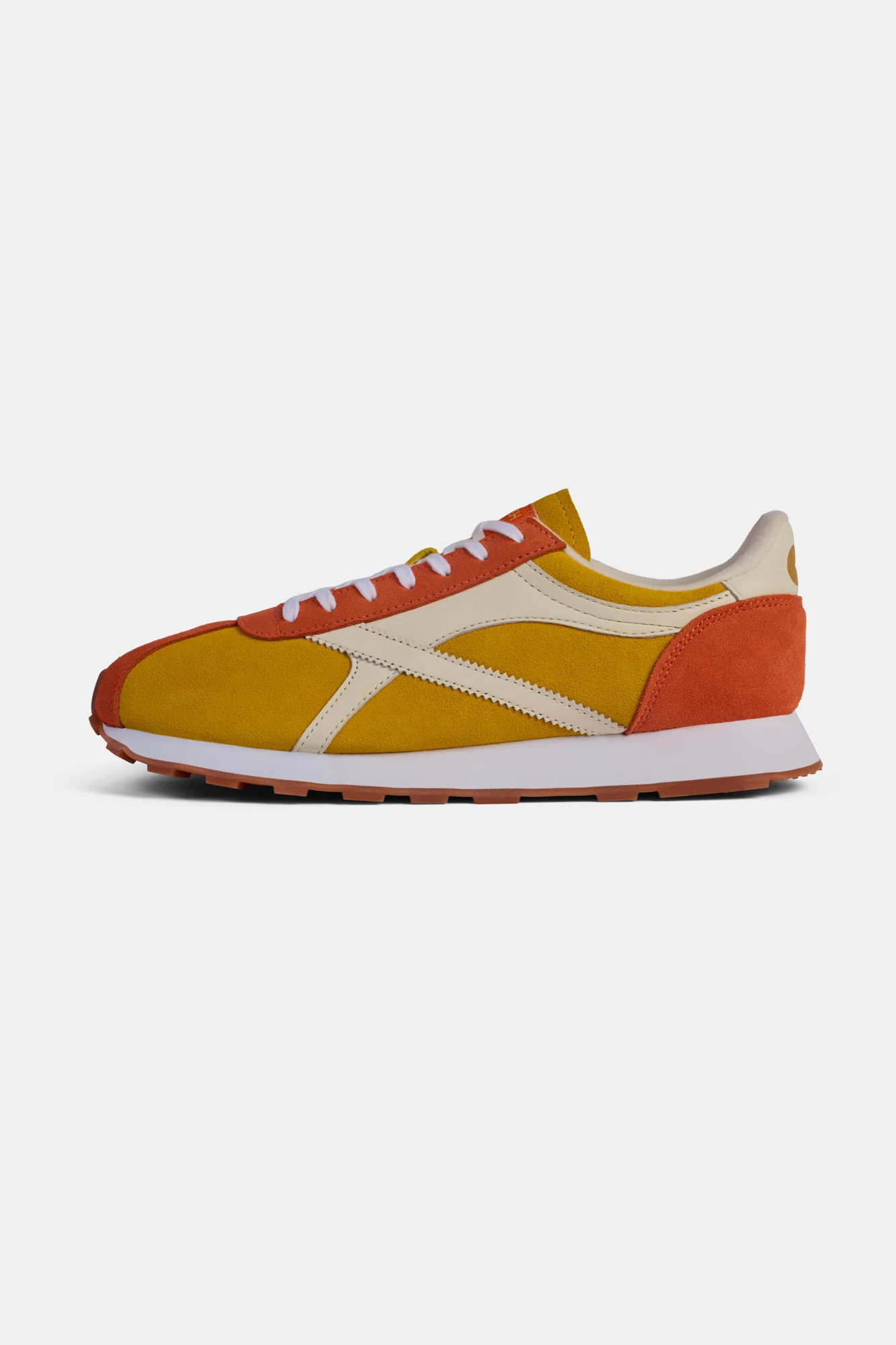 Catlow Trainer - Yellow/Off White - Image 4