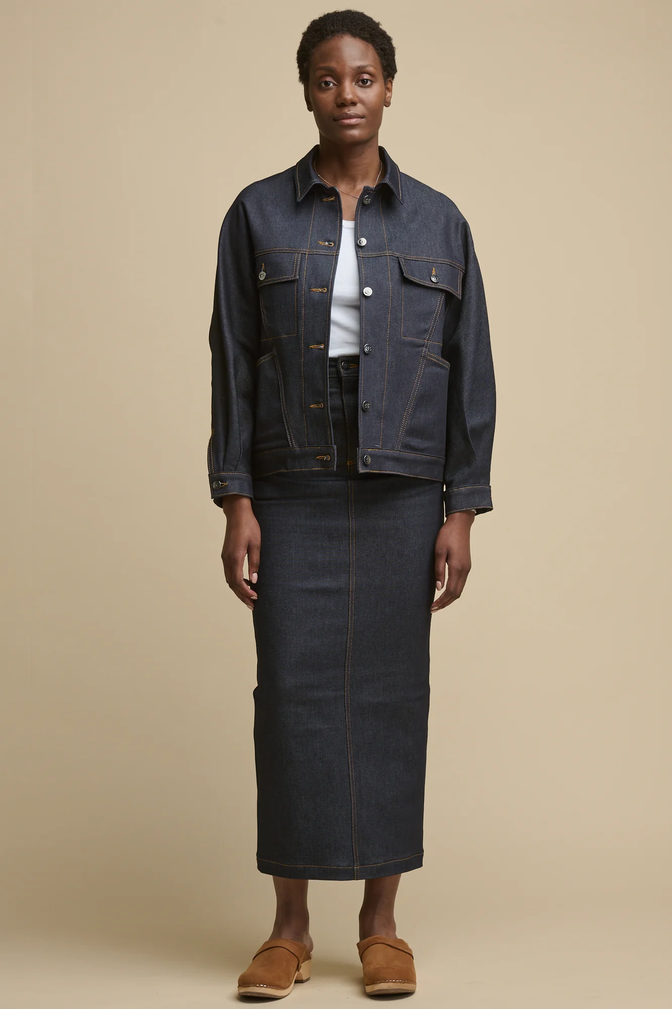Women's Frankie Denim Maxi Skirt - Indigo - Image 2