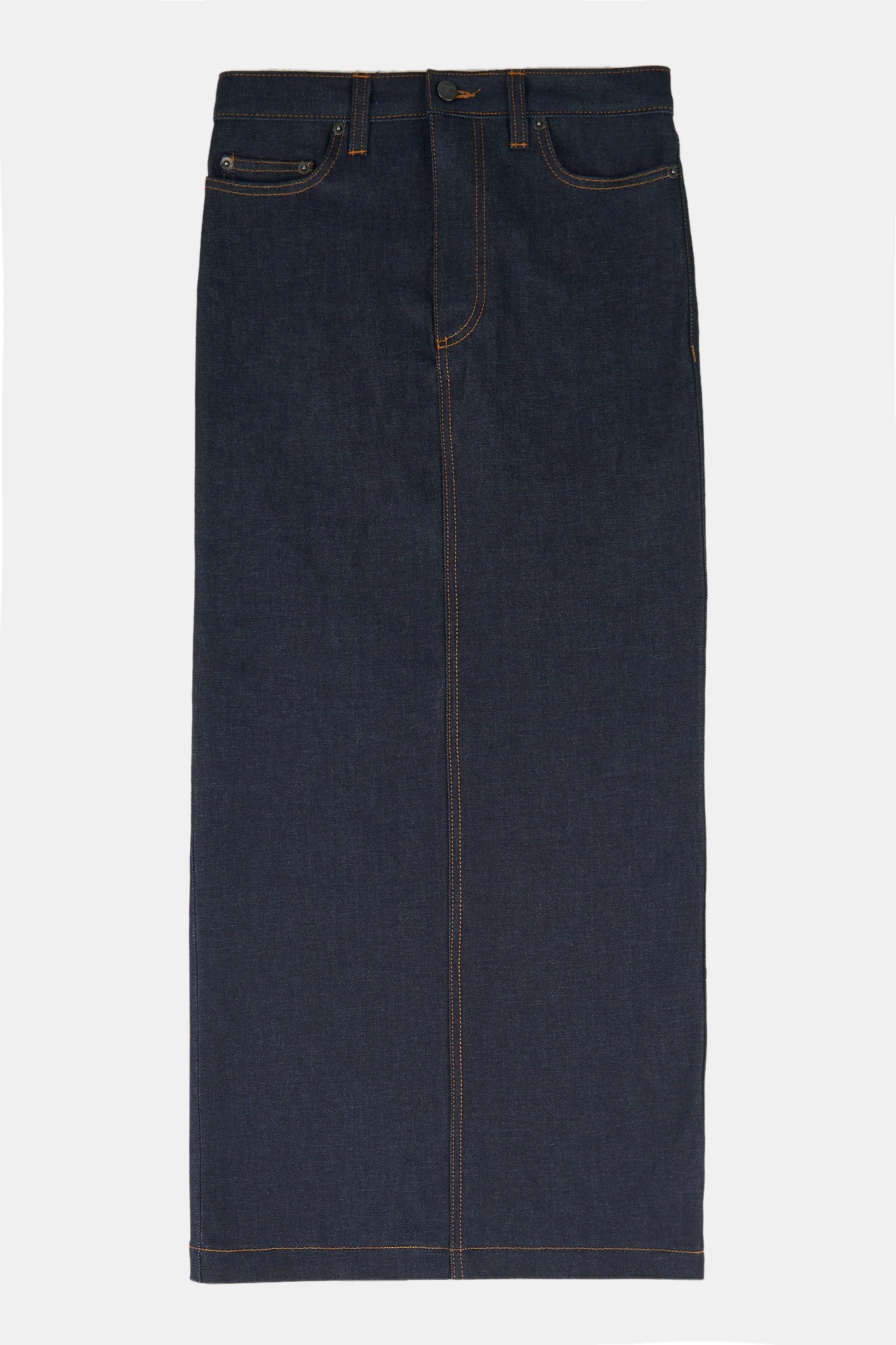 Women's Frankie Denim Maxi Skirt - Indigo - Image 5