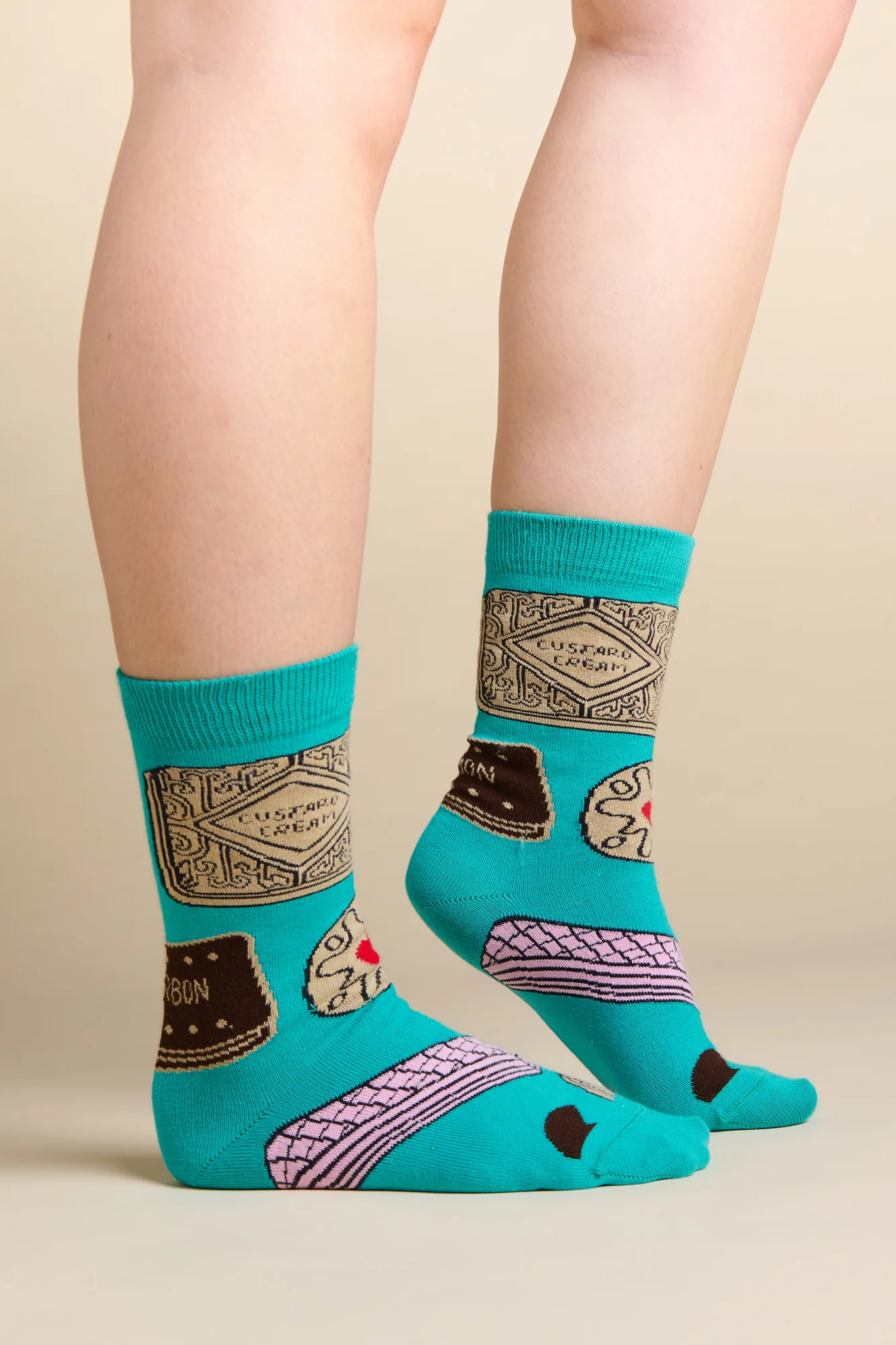 Graphic Cotton Sock 2 Pack - Biscuits - Image 2