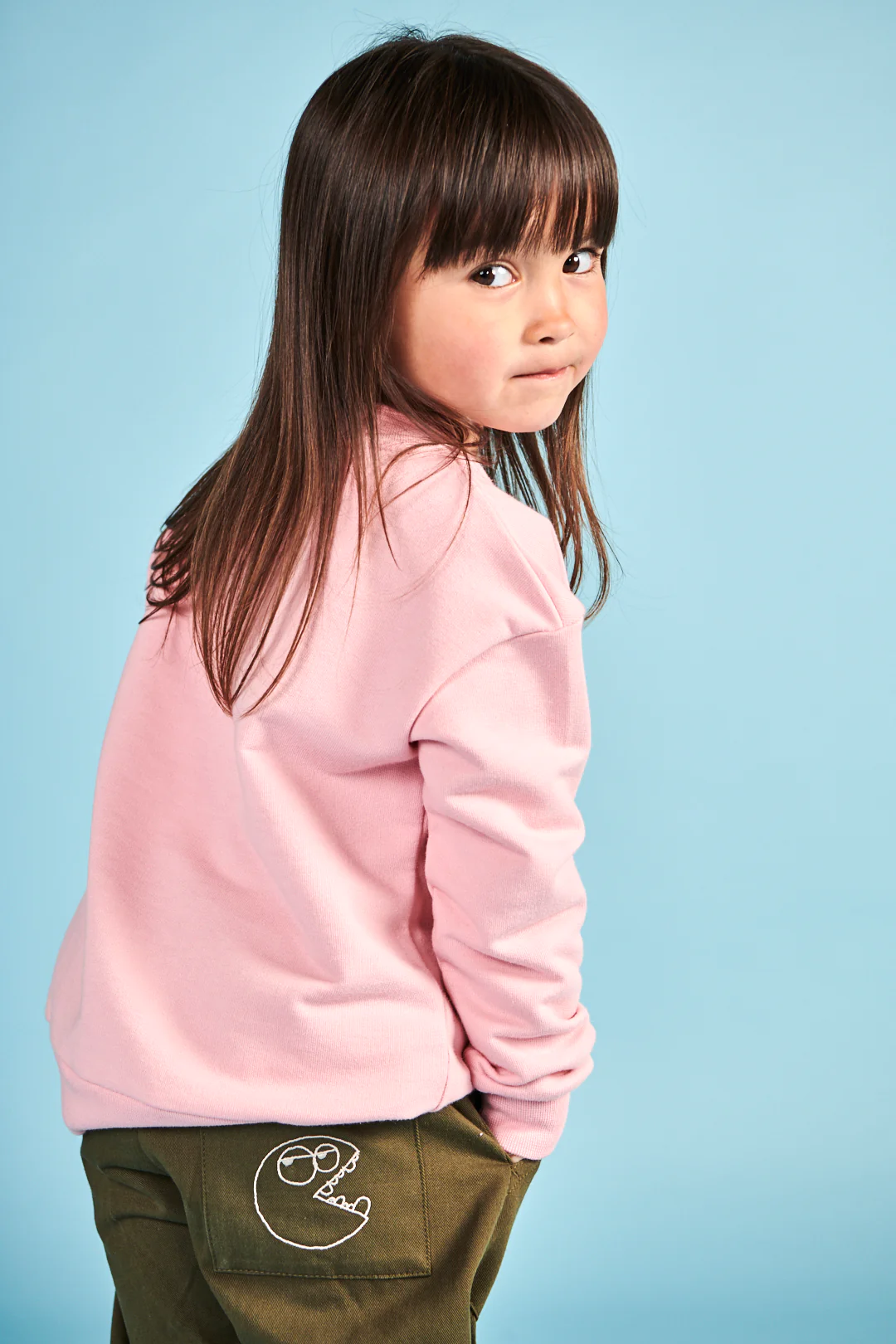 Kids Cheryl Tweedly Sweatshirt Plastic Free - Pink - Image 2