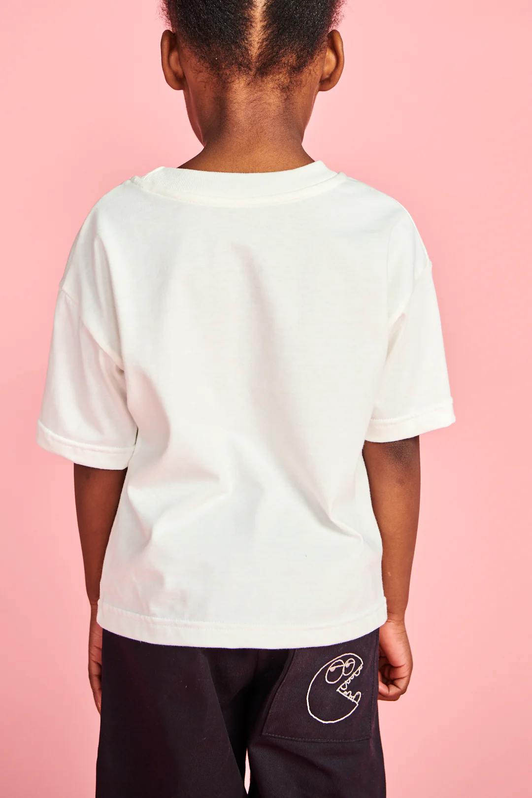 Kids T Shirt Plastic Free - Bone - Image 3
