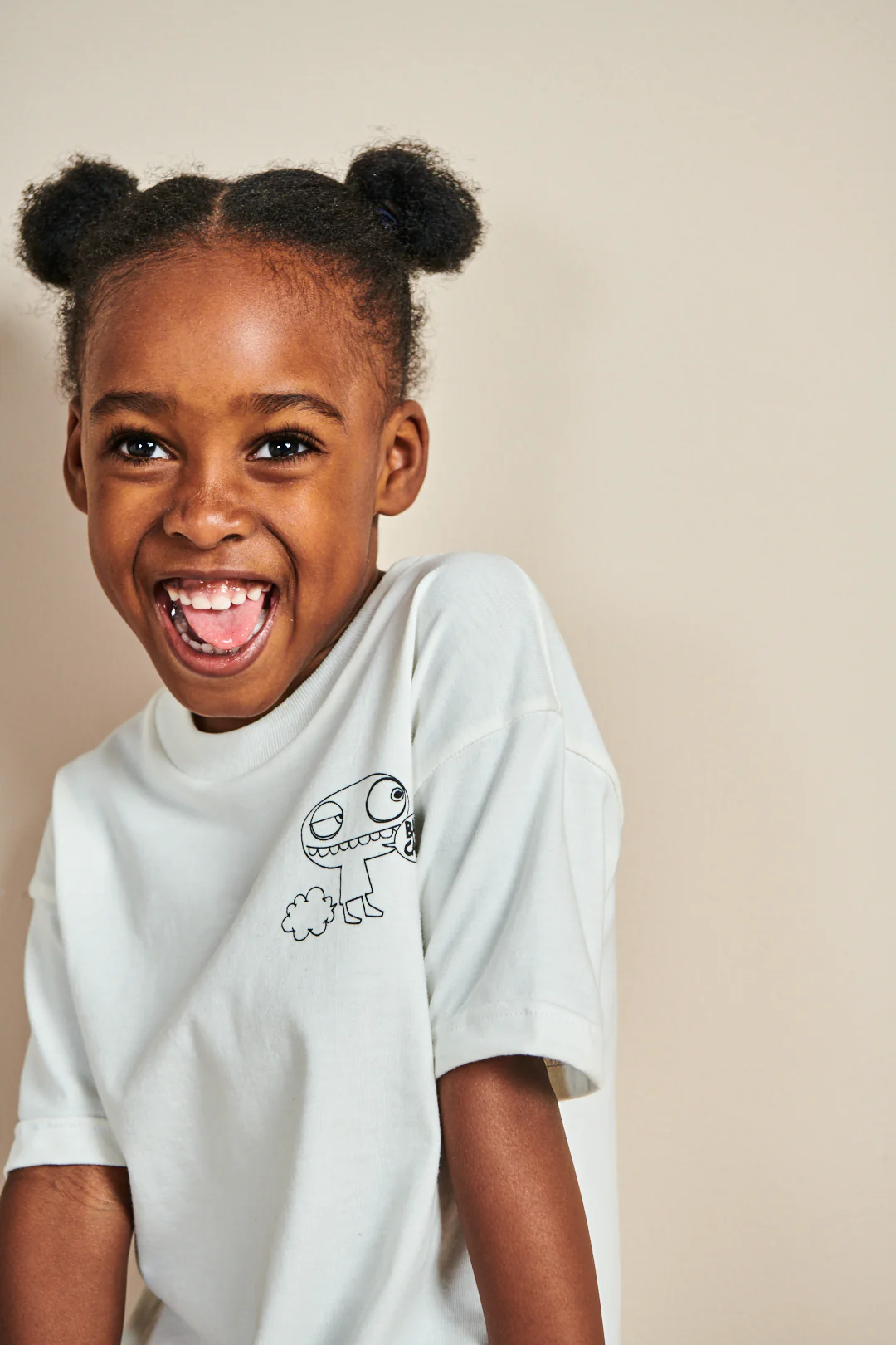 Kids Barm Cake! T Shirt Plastic Free - Bone