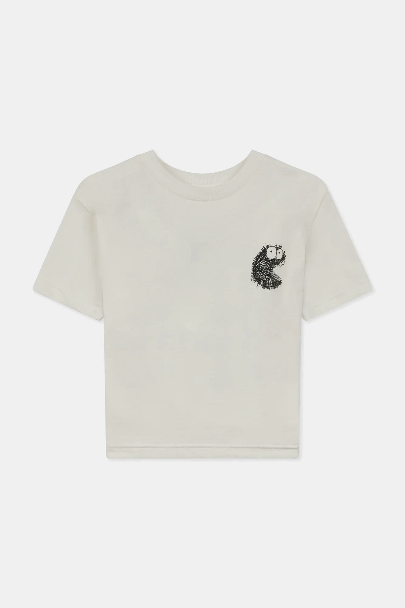 Kids Boffles T Shirt Plastic Free - Bone - Image 4