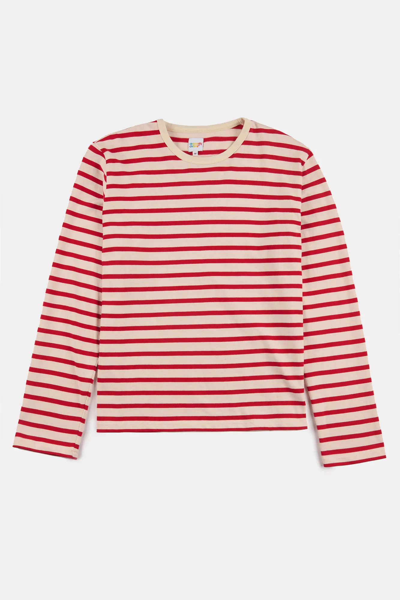 Men's Breton  - Ecru/Flame Red - Image 5