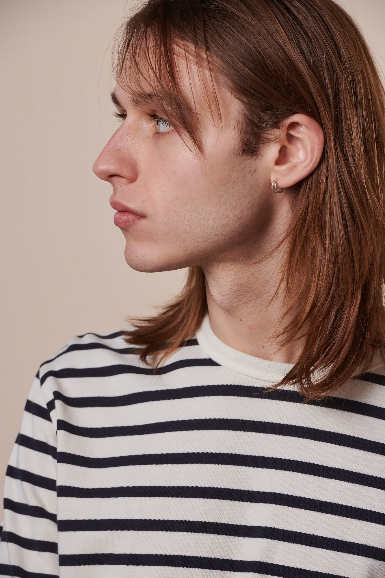 Men's Breton - Ecru/Navy - Image 4