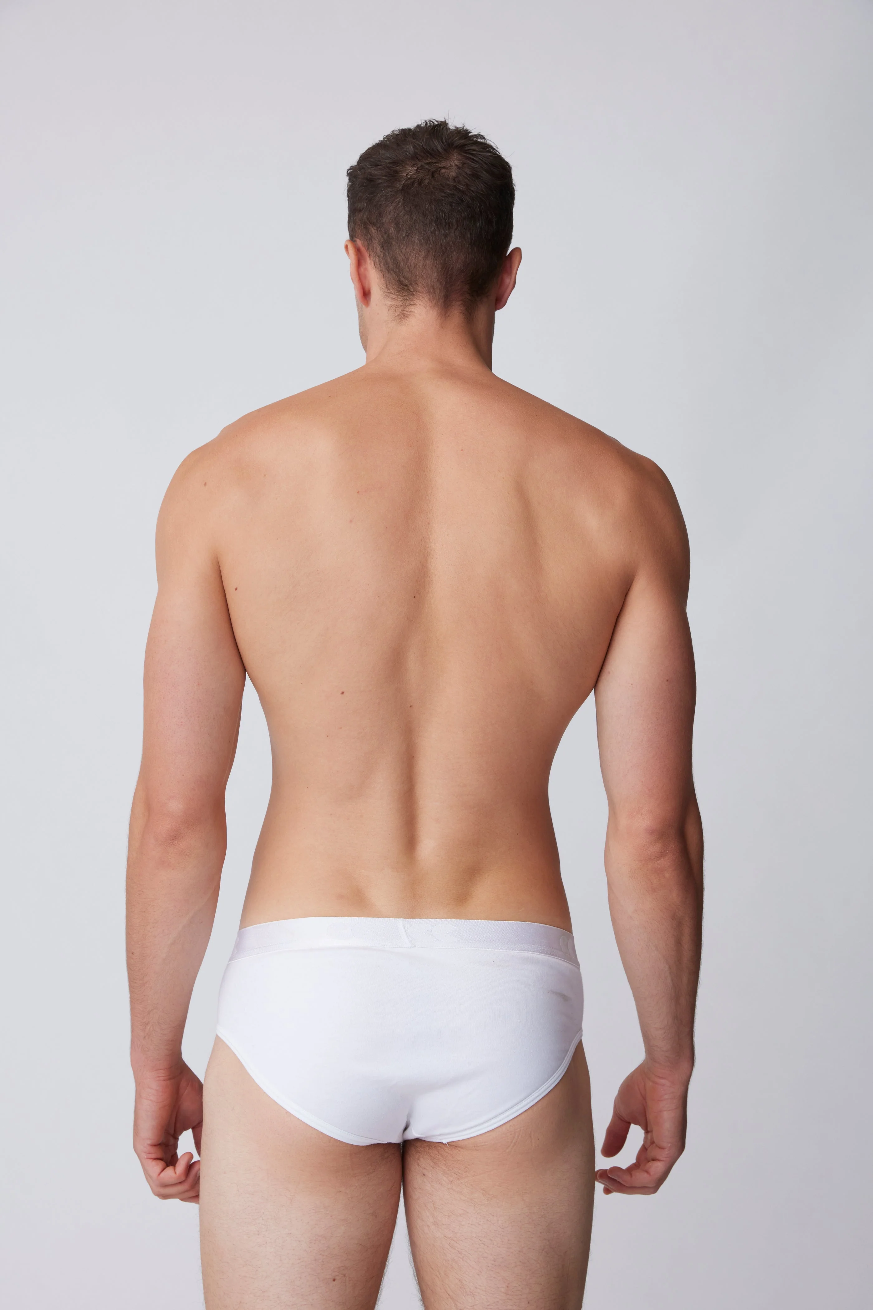 Men's Briefs 2 pack - White - Image 3