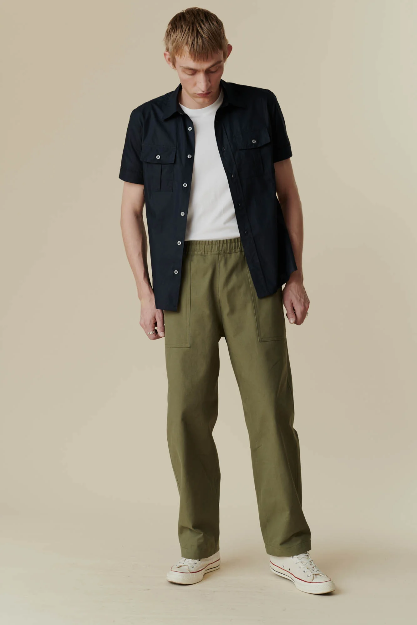 Mens Cameraman Pant - Olive - Image 6