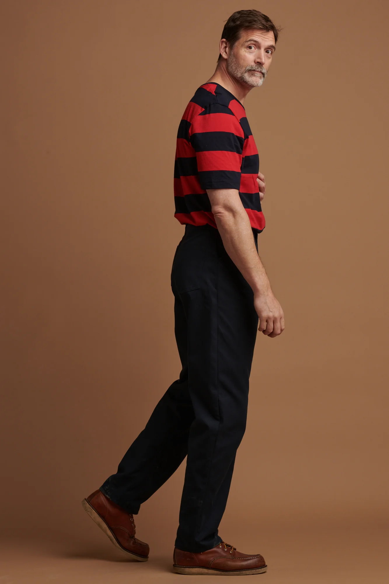 Men's Chore Heavyweight Canvas Trousers - Dark Navy