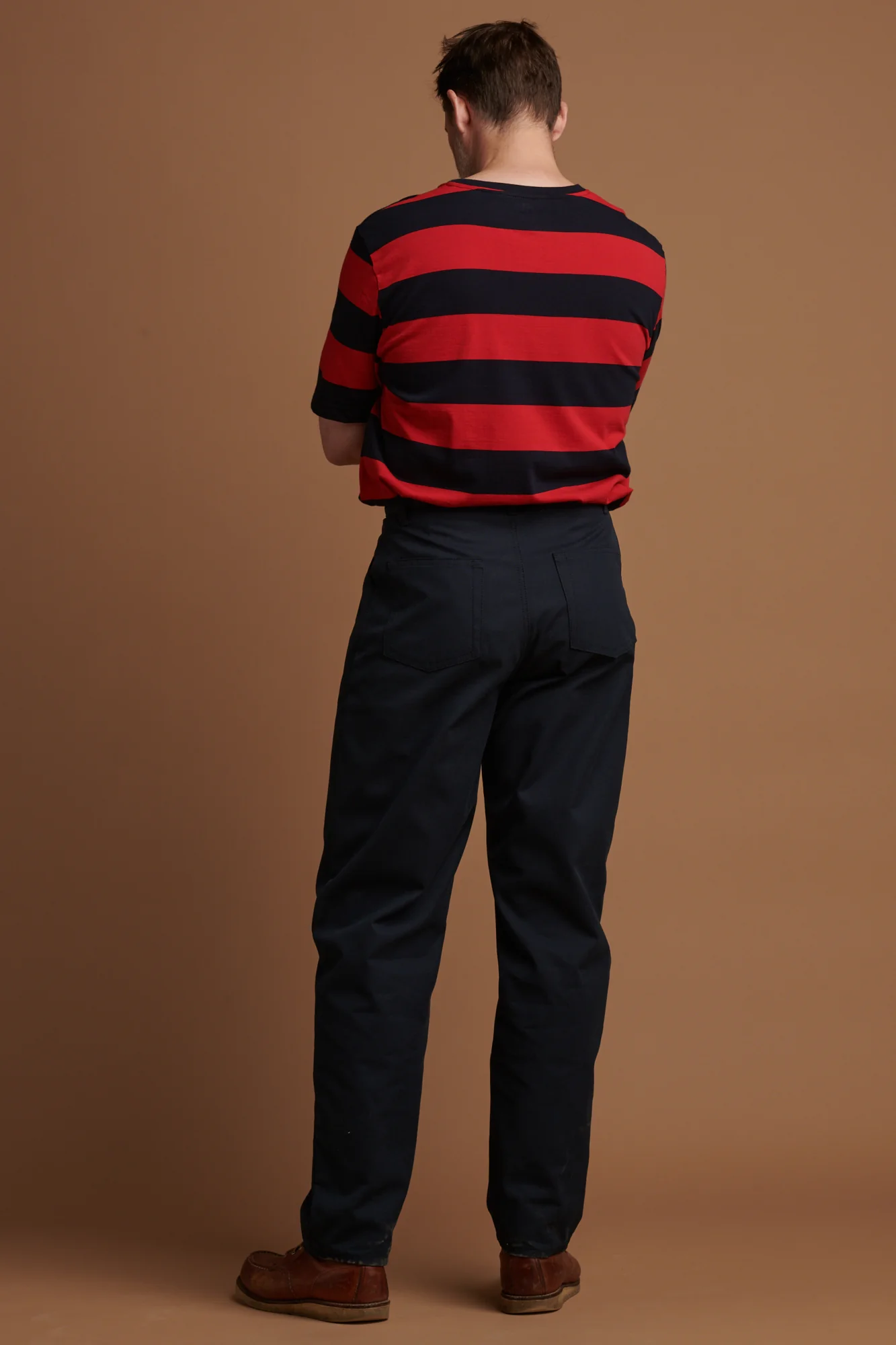 Men's Chore Heavyweight Canvas Trousers - Dark Navy - Image 5