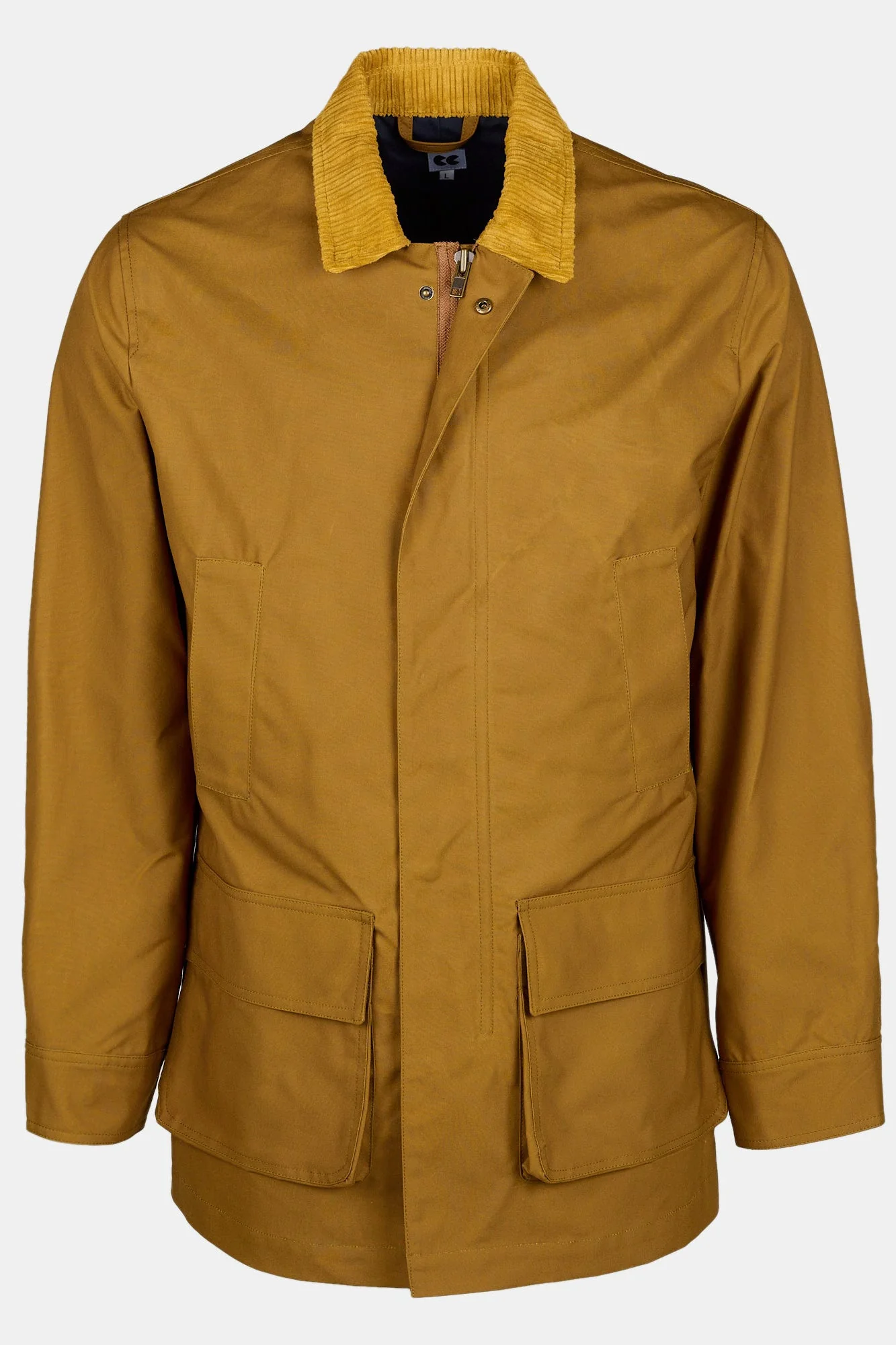 Men's Waxed Car Coat - Dark Tan - Image 6