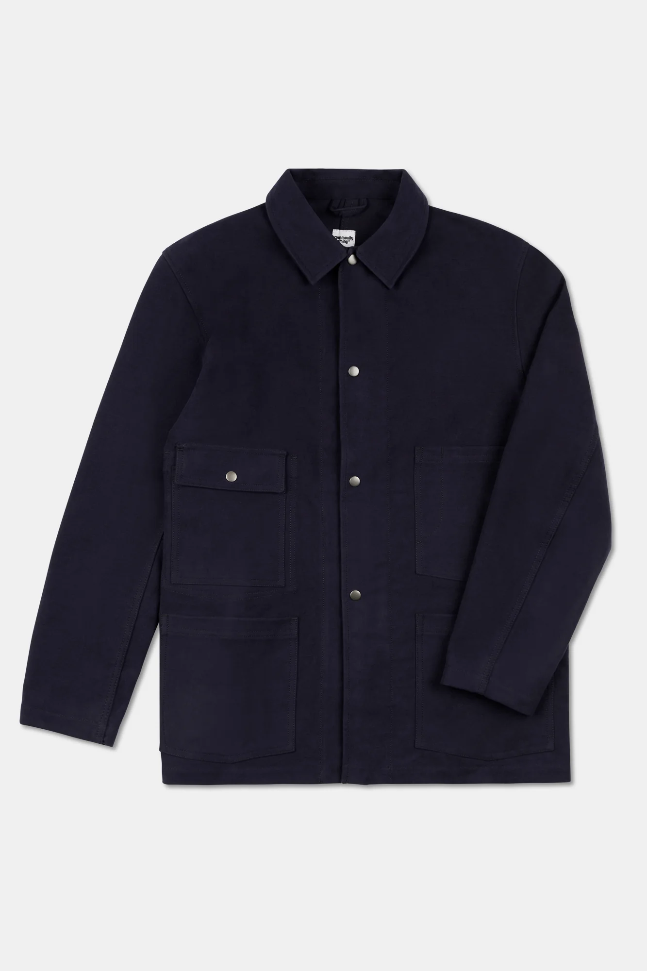 Men's Carter Moleskin Chore Jacket - Navy - Image 5