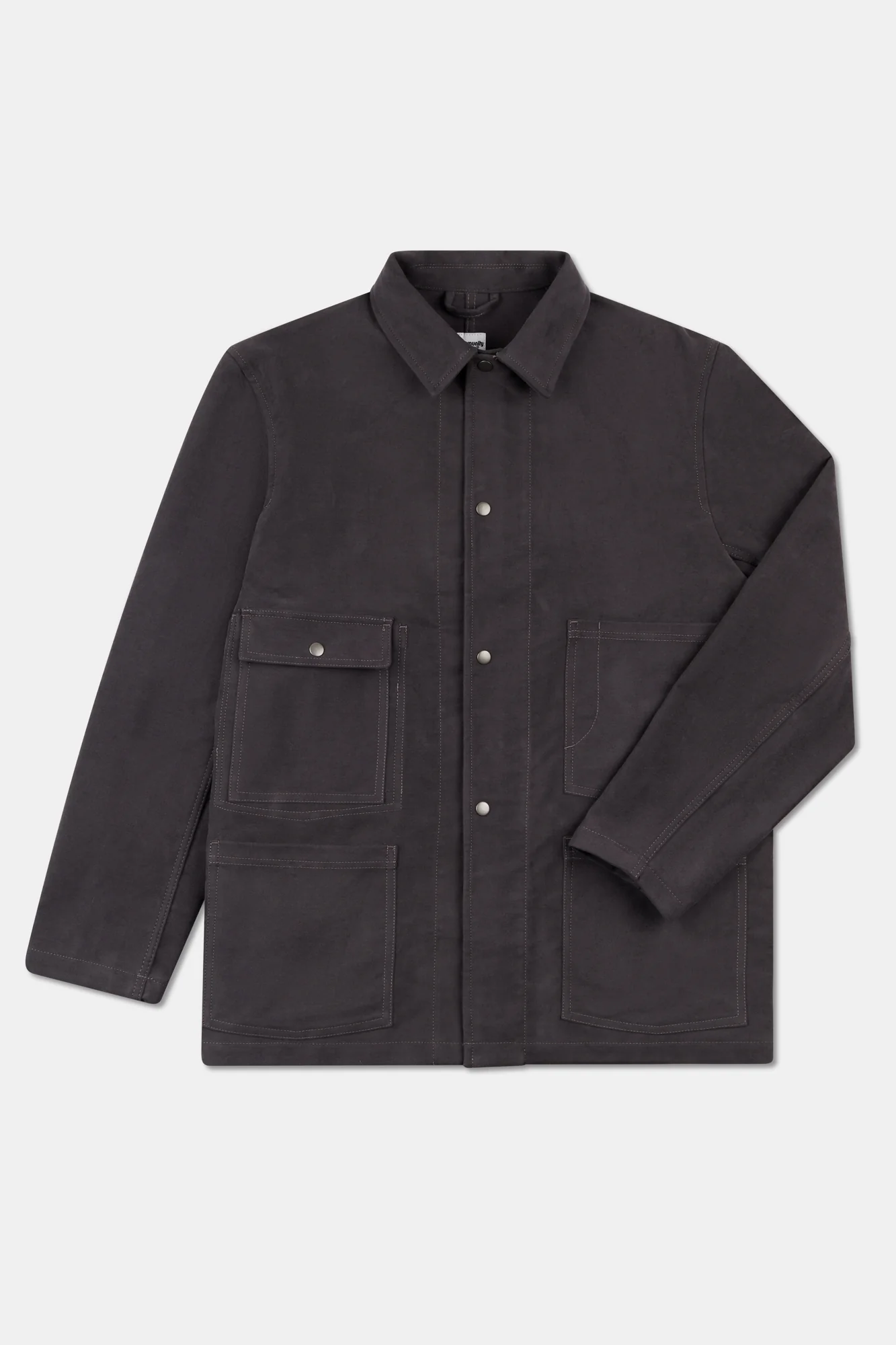 Men's Carter Moleskin Chore Jacket - Slate - Image 3