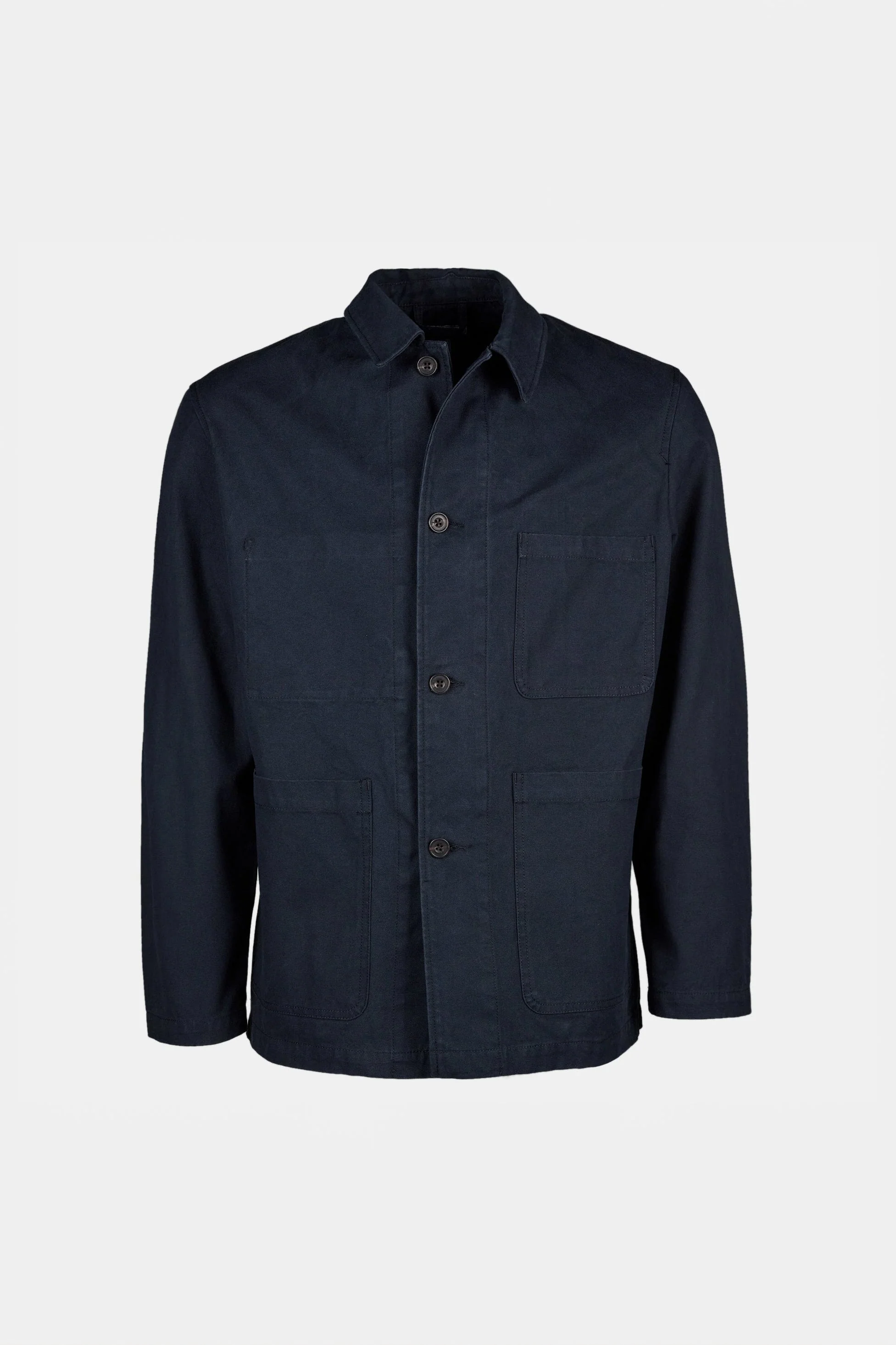 Men's Chore Jacket - Dark Navy - Image 4