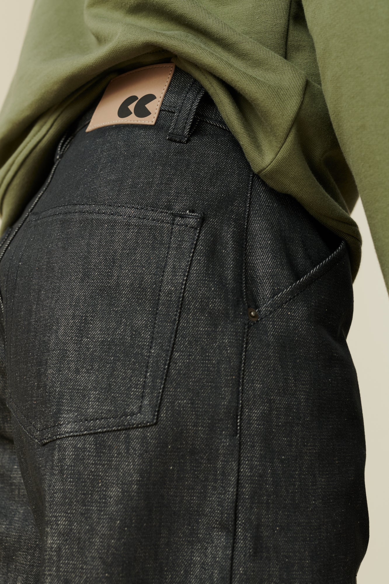 Men's Chore Denim Jeans - Black - Image 3