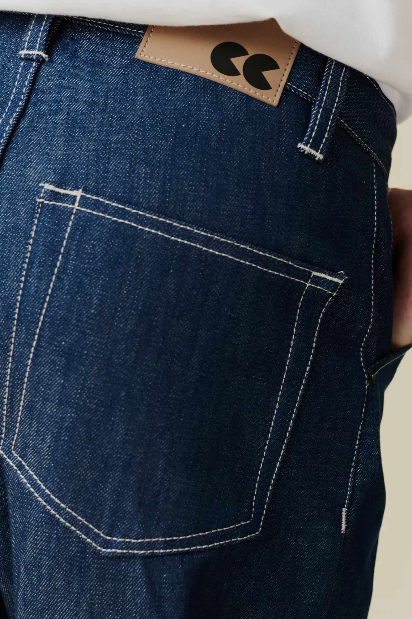 Men's Chore Denim Jeans - Blue - Image 5