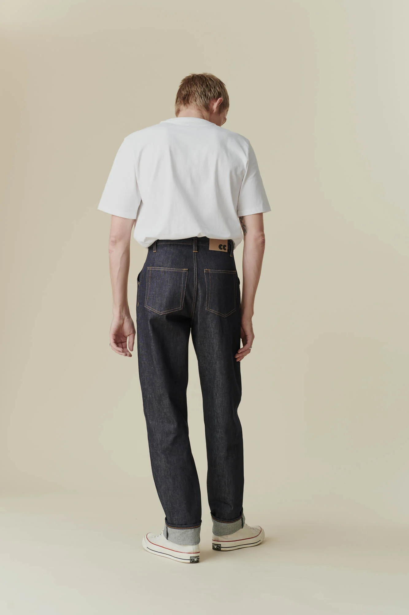 Men's Chore Denim Jeans - Indigo - Image 5