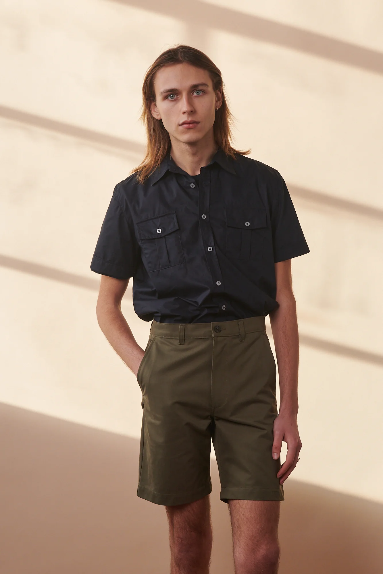 Men's Classic Shorts - Olive - Image 3