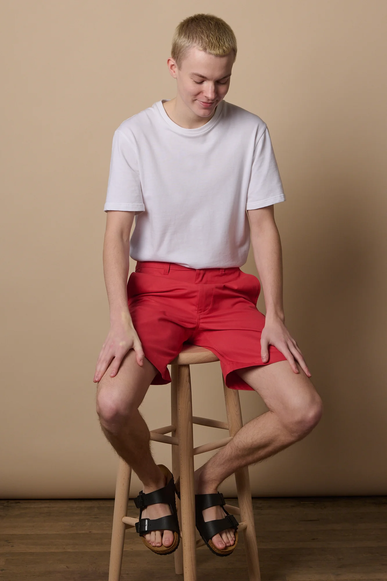 Men's Classic Shorts - Salmon Red