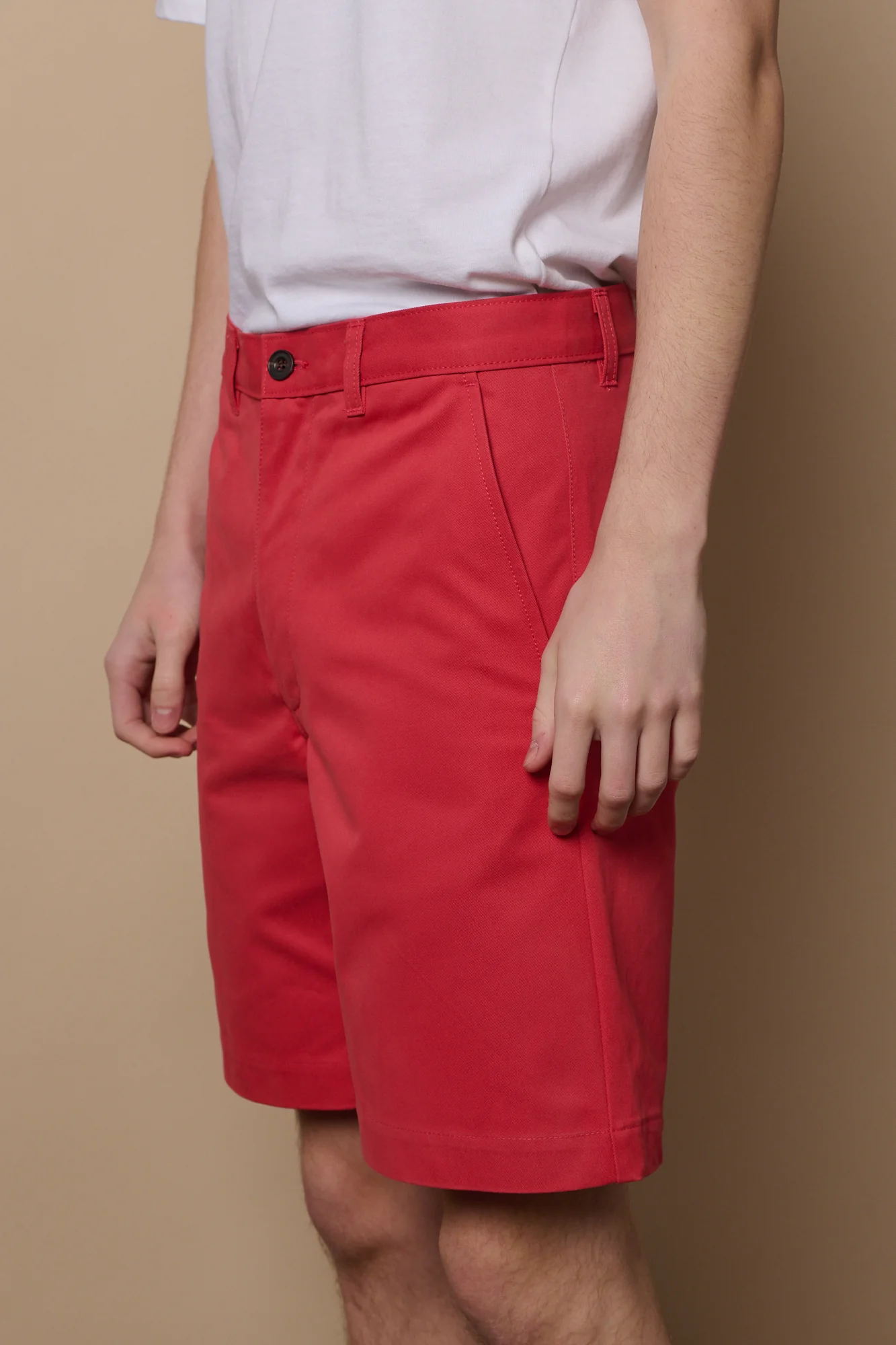 Men's Classic Shorts - Salmon Red - Image 3