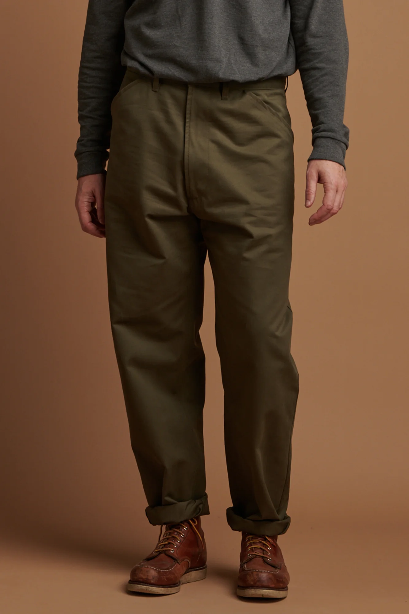 Mens Chore Trousers - Olive