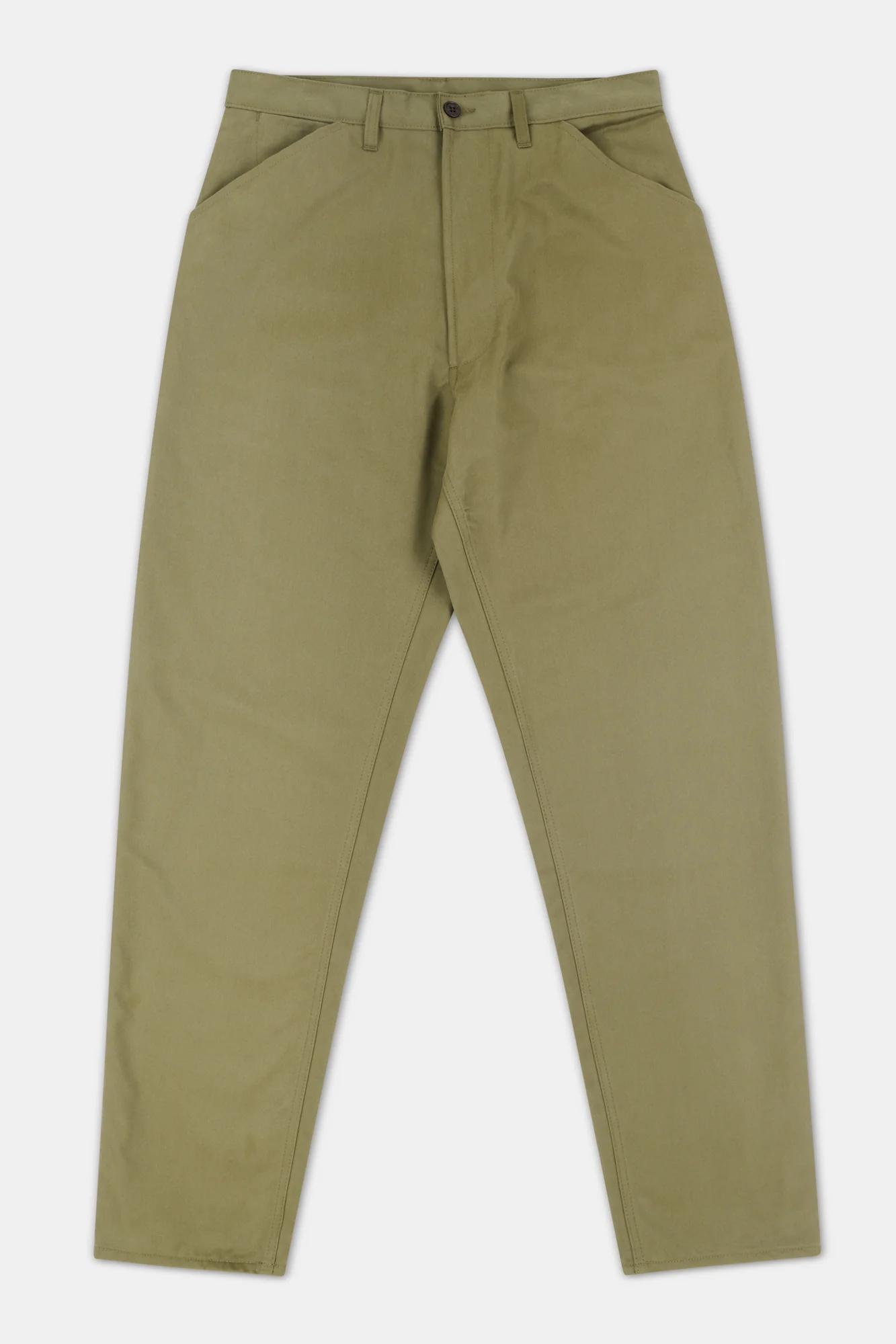 Mens Chore Trousers - Olive - Image 5