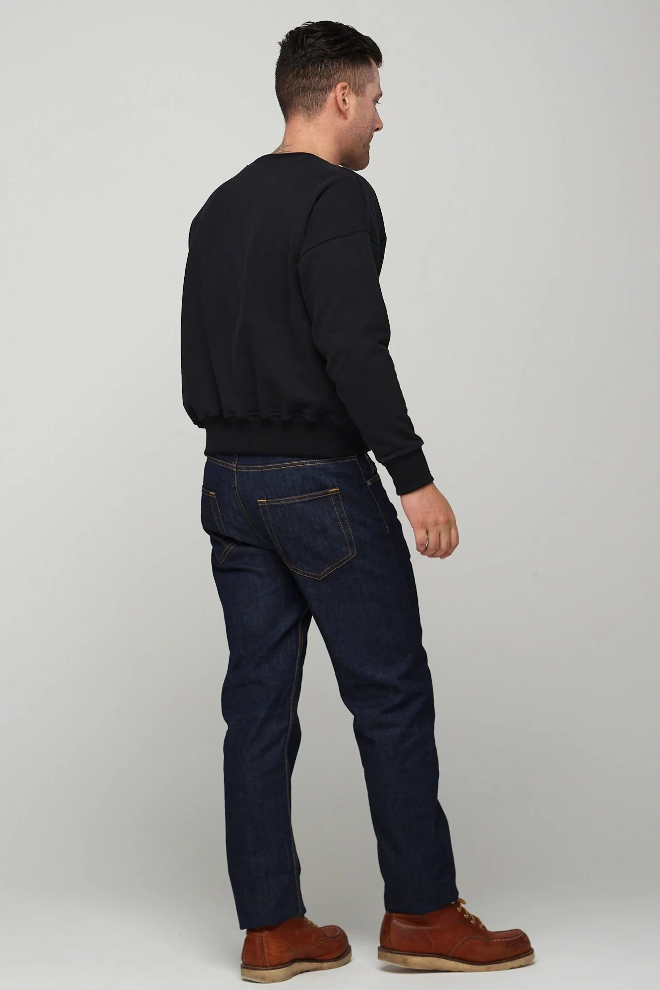 Men's Heritage Sweatshirt Original Fit - Aged Black - Image 3