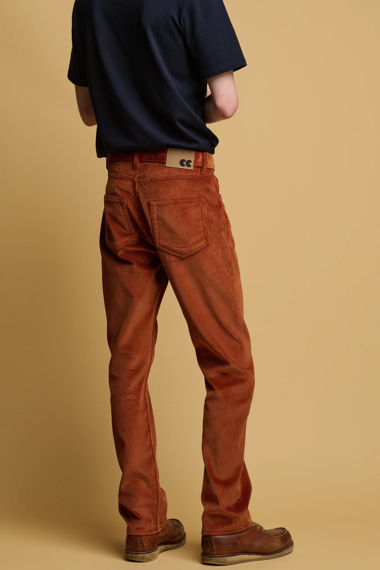 Barry Slim Corduroy Five Pocket Jean - Cinnamon - Image 2