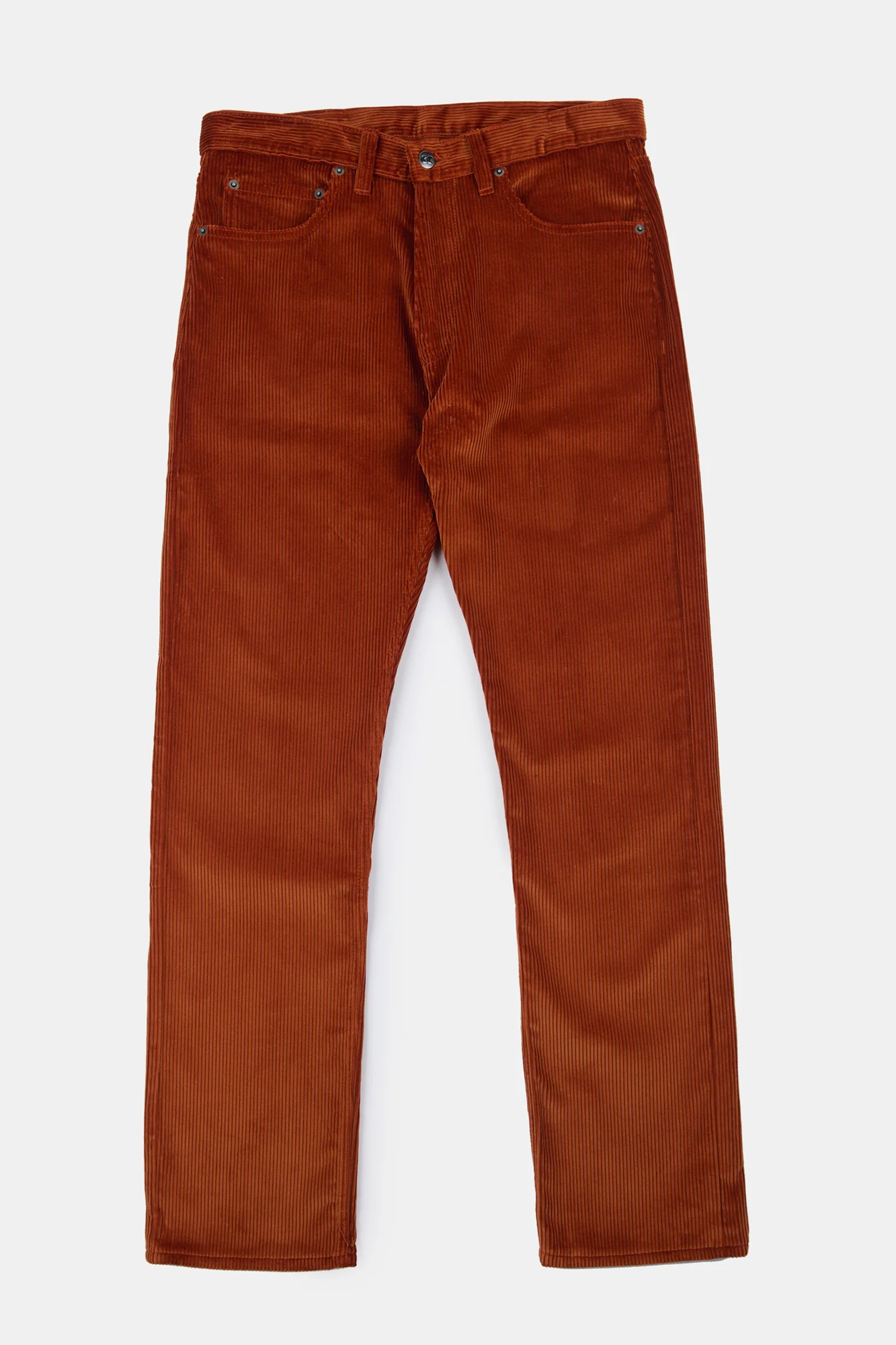 Barry Slim Corduroy Five Pocket Jean - Cinnamon - Image 5