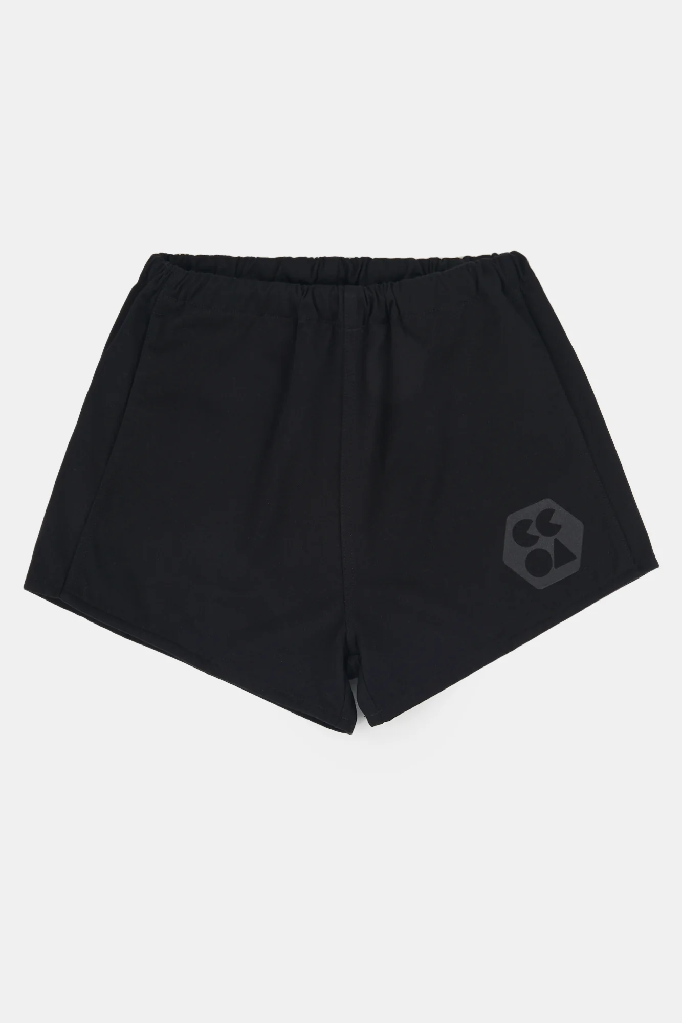 Men's Heavyweight Sports Short Plastic Free - Black - Image 4