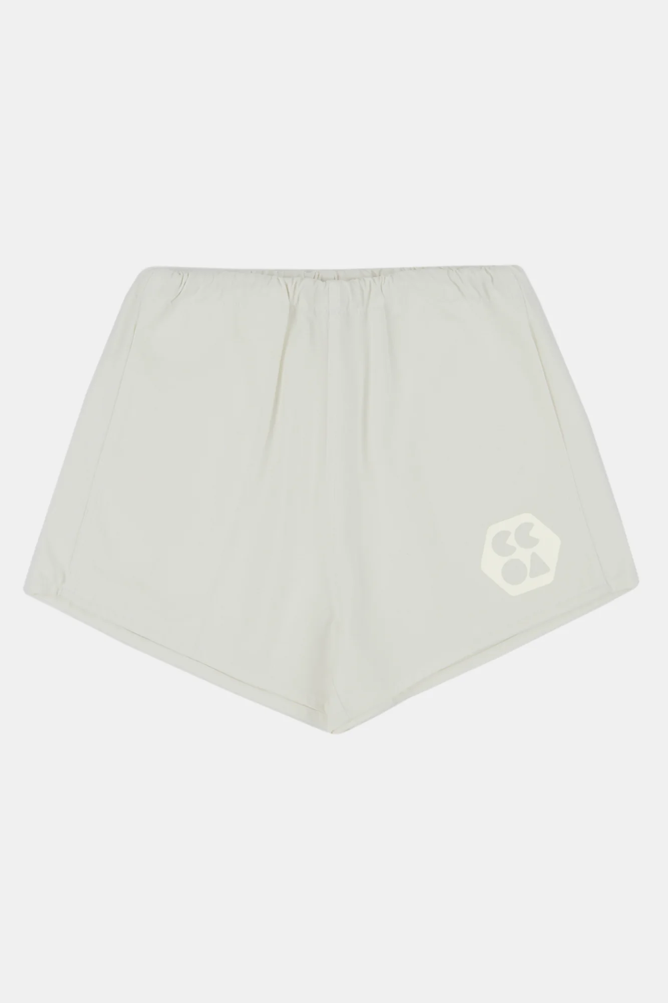 Men's Heavyweight Sports Short Plastic Free - White - Image 4