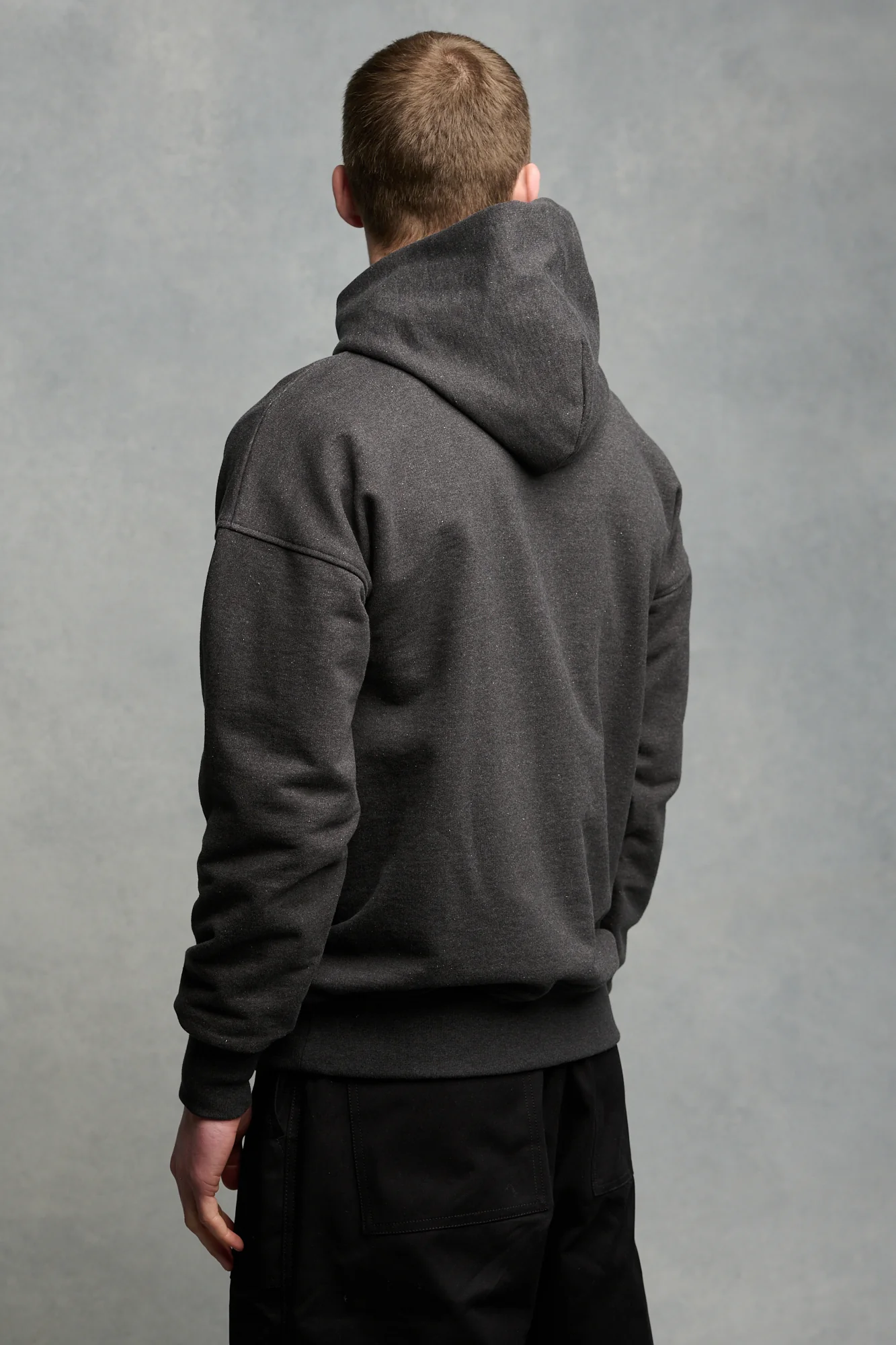 Men's Heritage Hooded Sweatshirt - Charcoal - Image 2