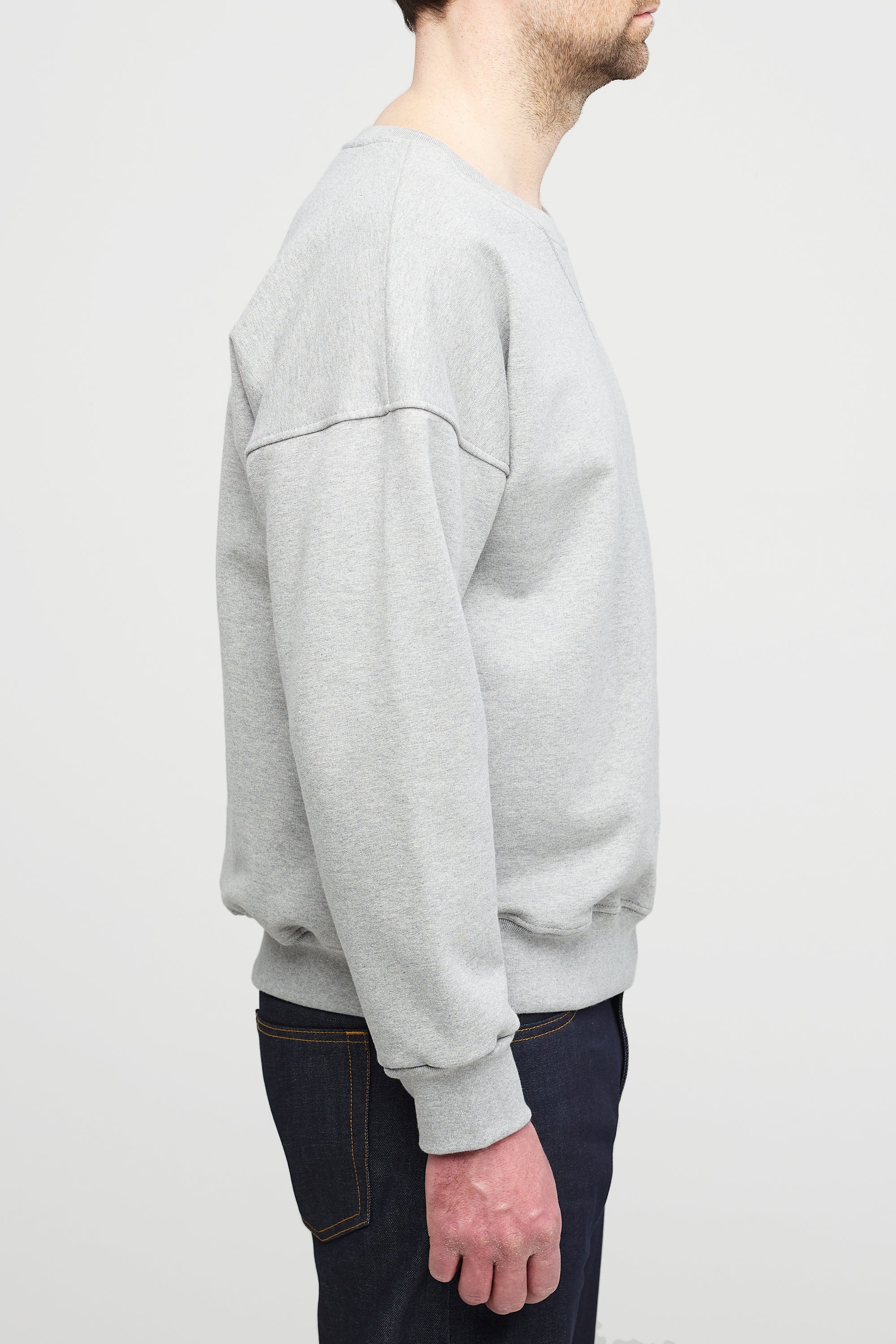 Men's Heritage Sweatshirt Original Fit - Grey - Image 2