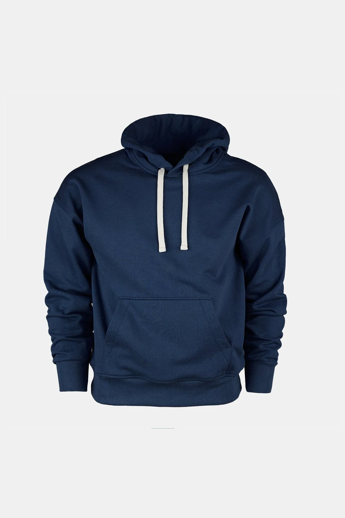 Men's Hooded Sweatshirt - Navy - Image 4
