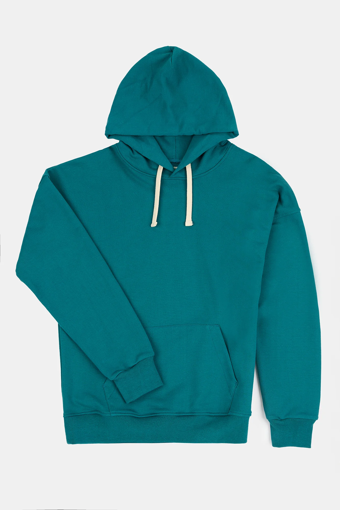 Men's Hooded Sweatshirt - Teal - Image 4