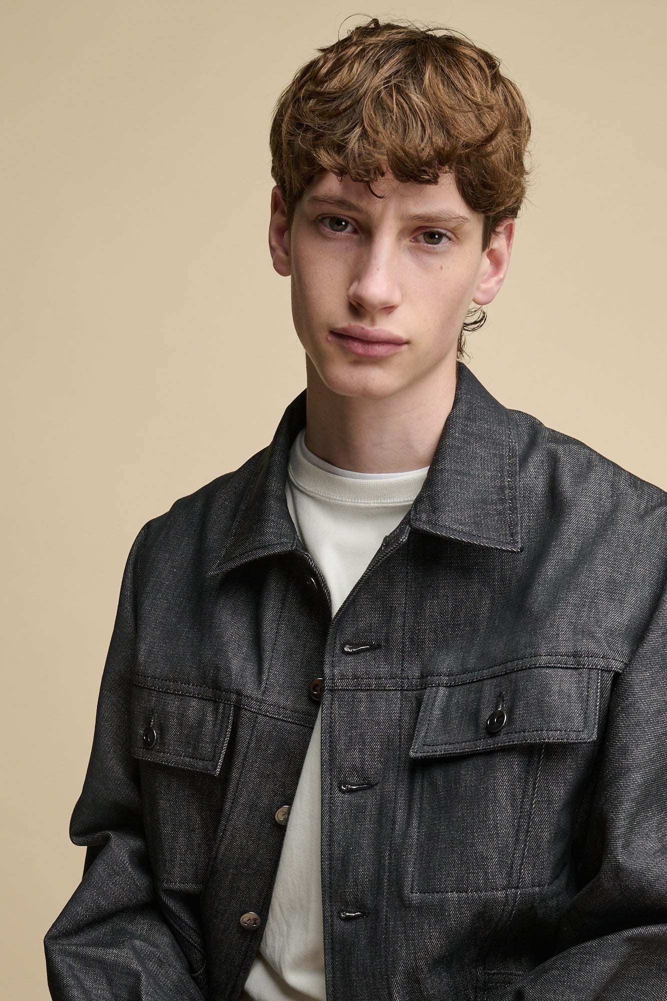 Men's Joe Denim Jacket - Black - Image 2