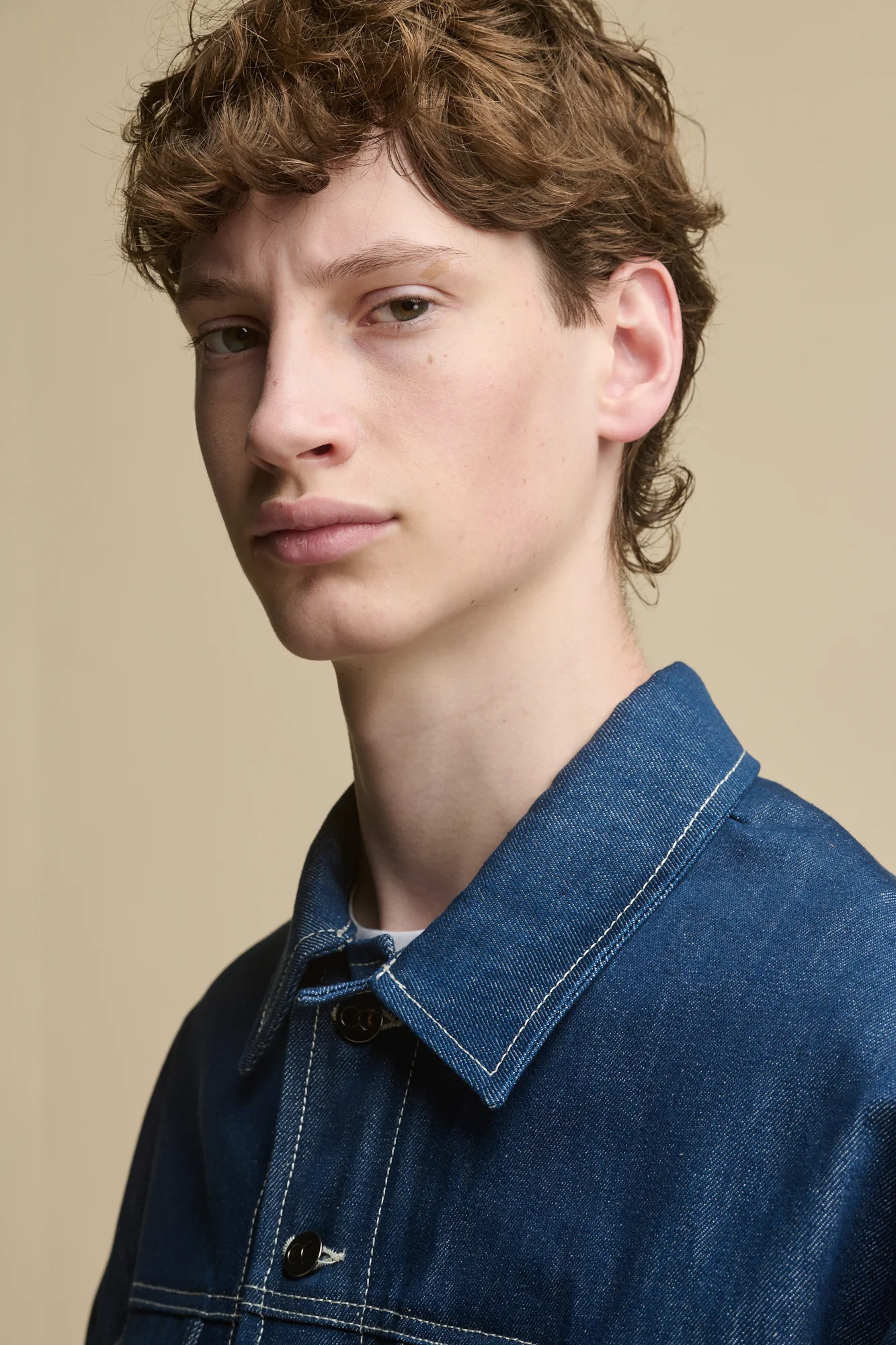 Men's Joe Denim Jacket - Blue - Image 5
