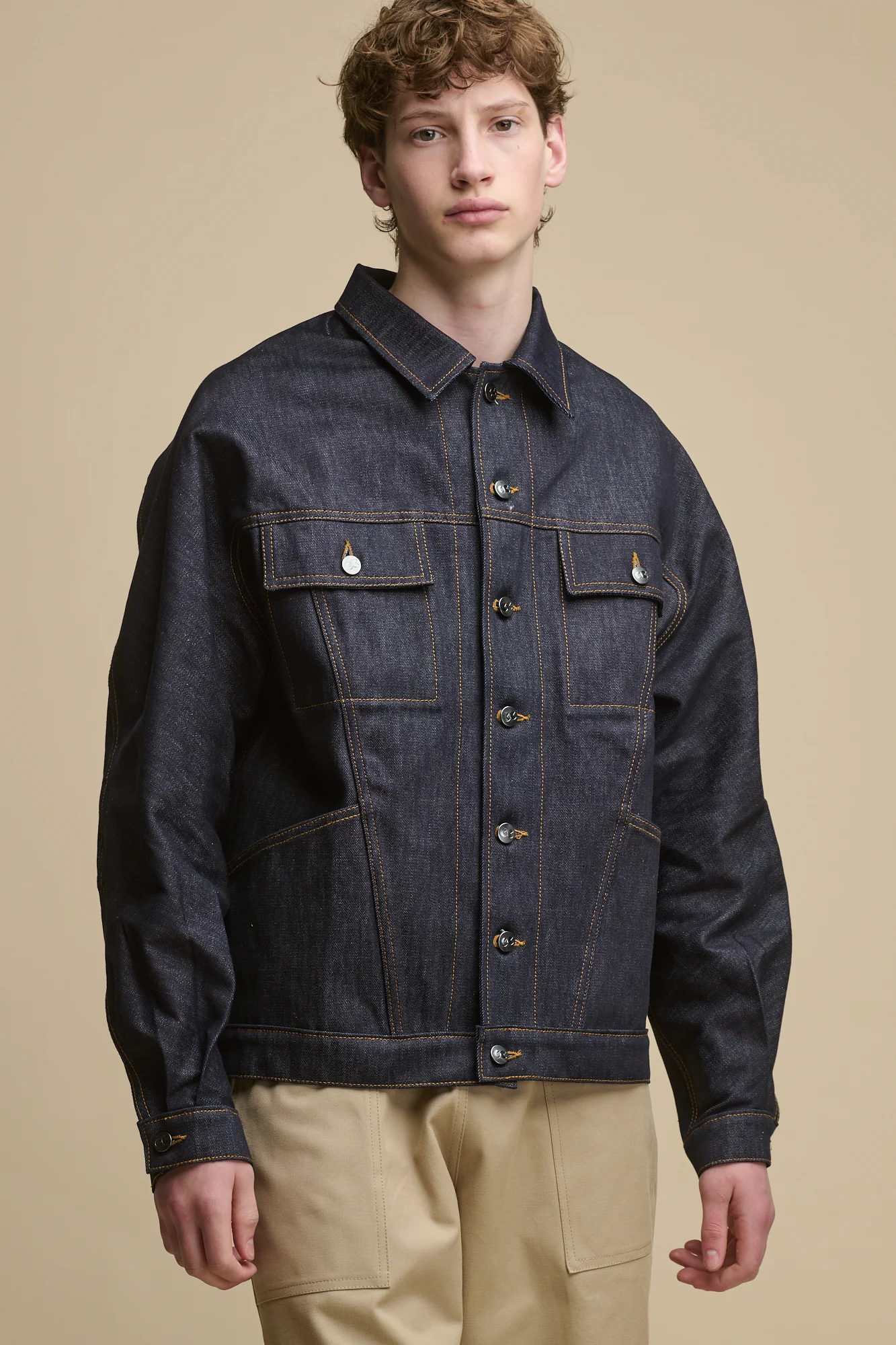 Men's Joe Denim Jacket - Indigo - Image 5