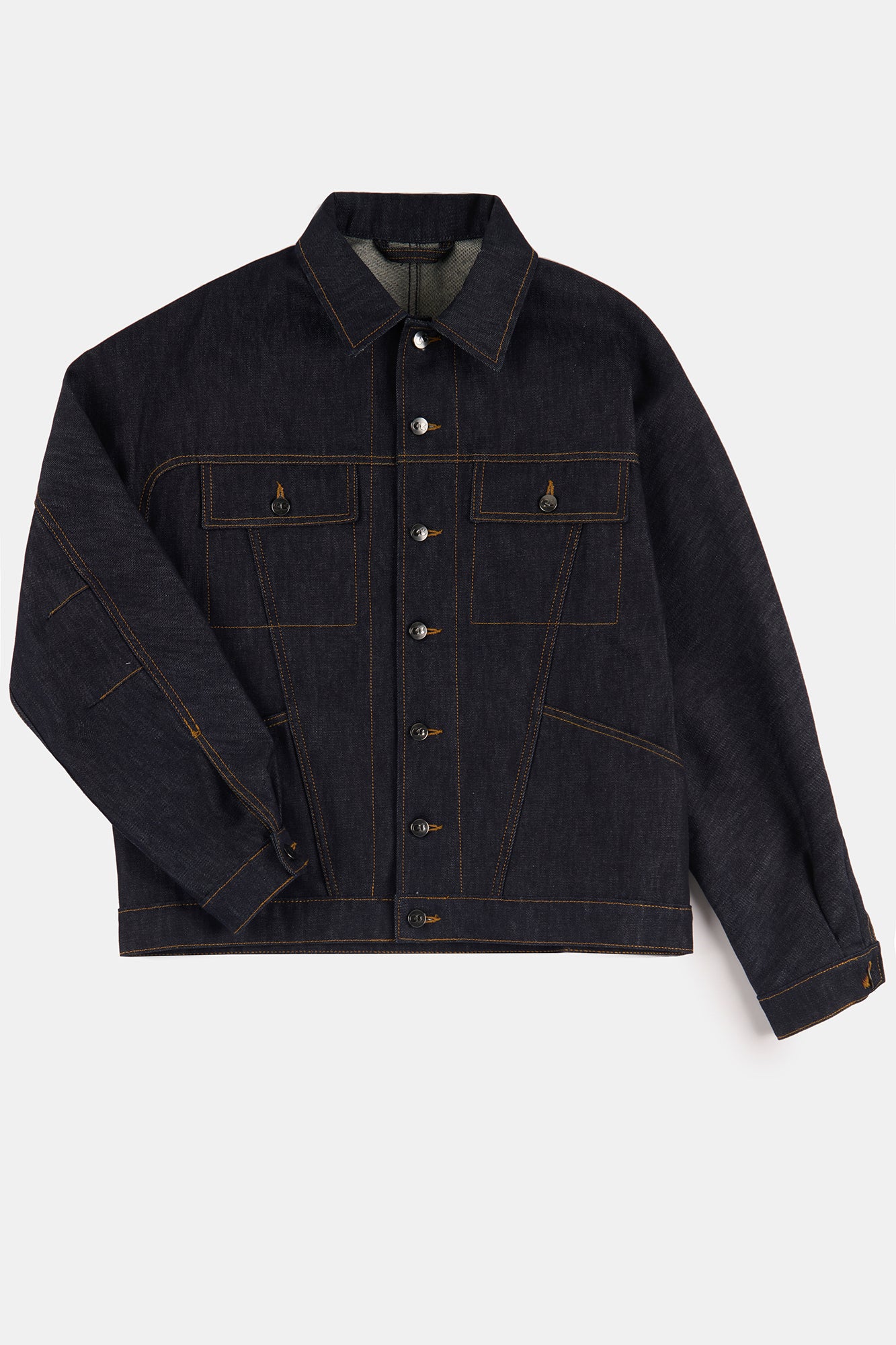 Men's Joe Denim Jacket - Indigo - Image 7