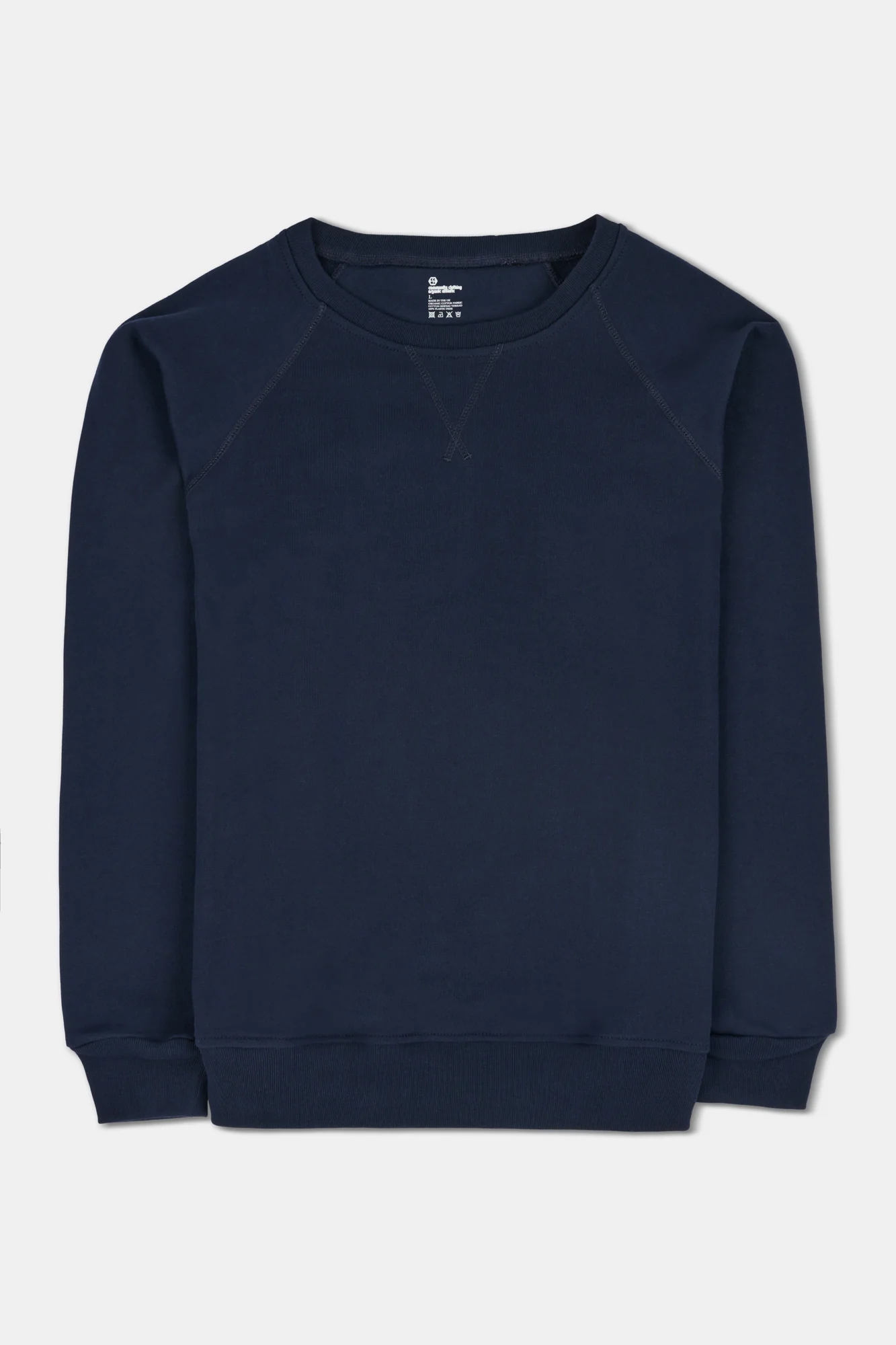 Men's Long Fit Raglan Sweatshirt PF - Navy - Image 3