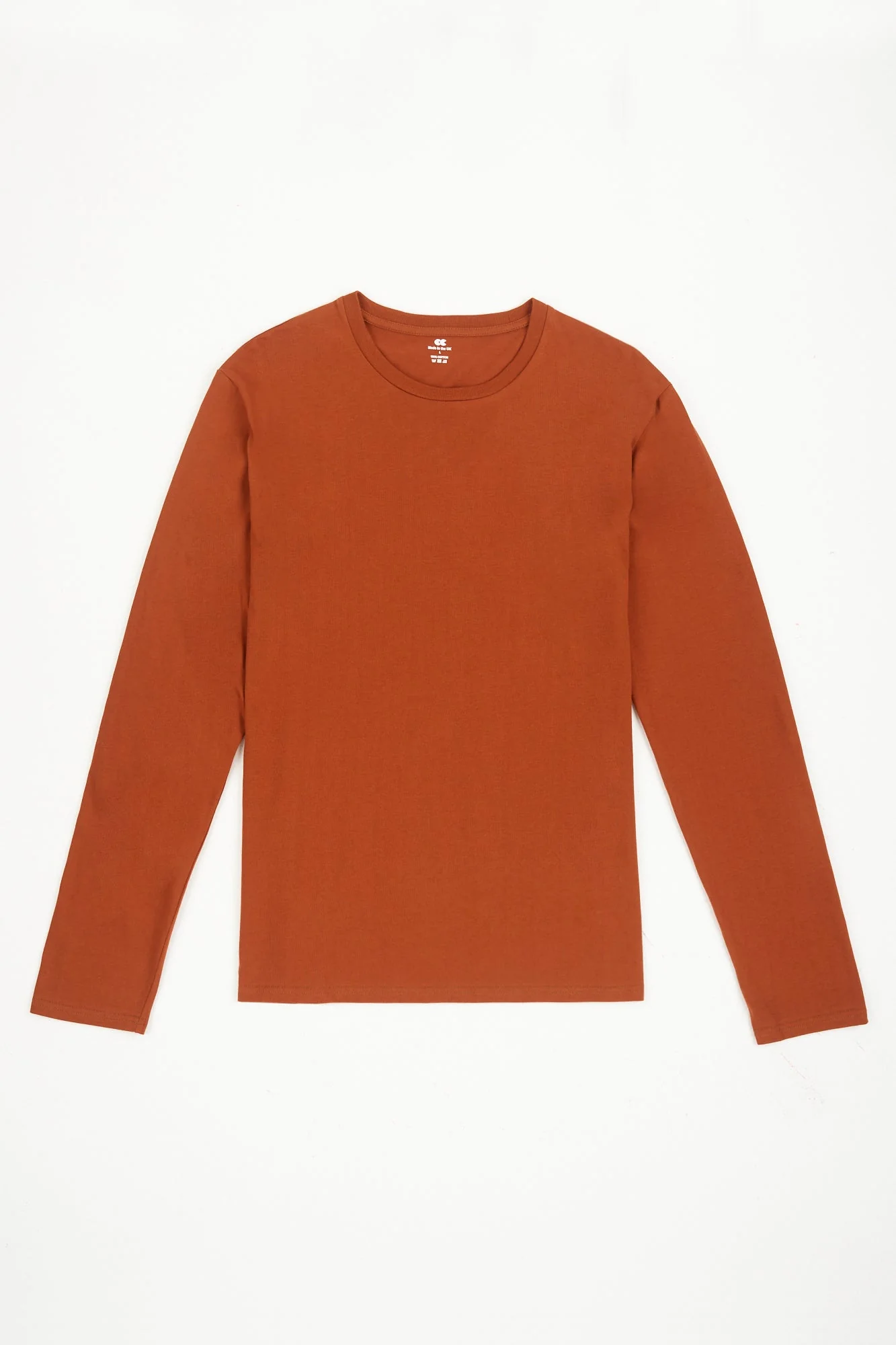 Men's Long Sleeve T Shirt - Cinnamon - Image 5