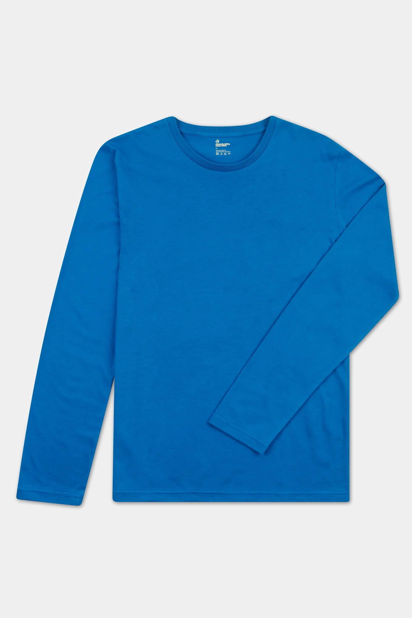 Men's Long Sleeve Plastic Free T Shirt- Cobalt - Image 5