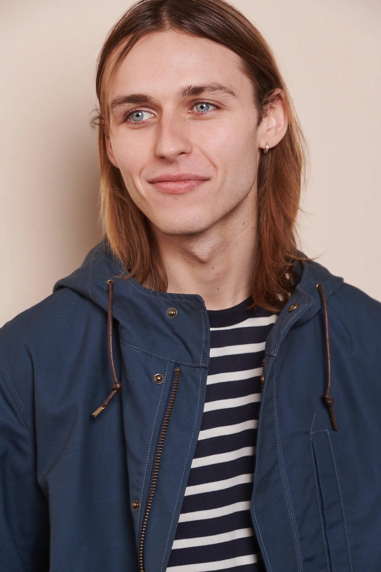Men's Waxed Mountain Parka - Navy - Image 2